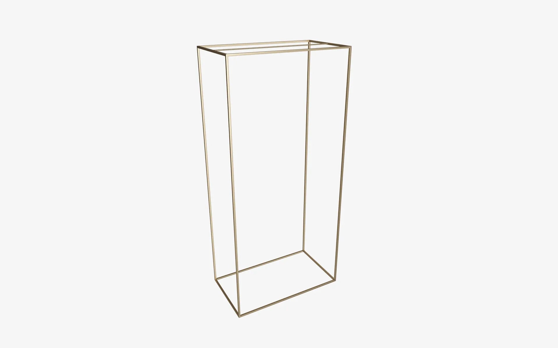 Basic Clothes Hanger Brass