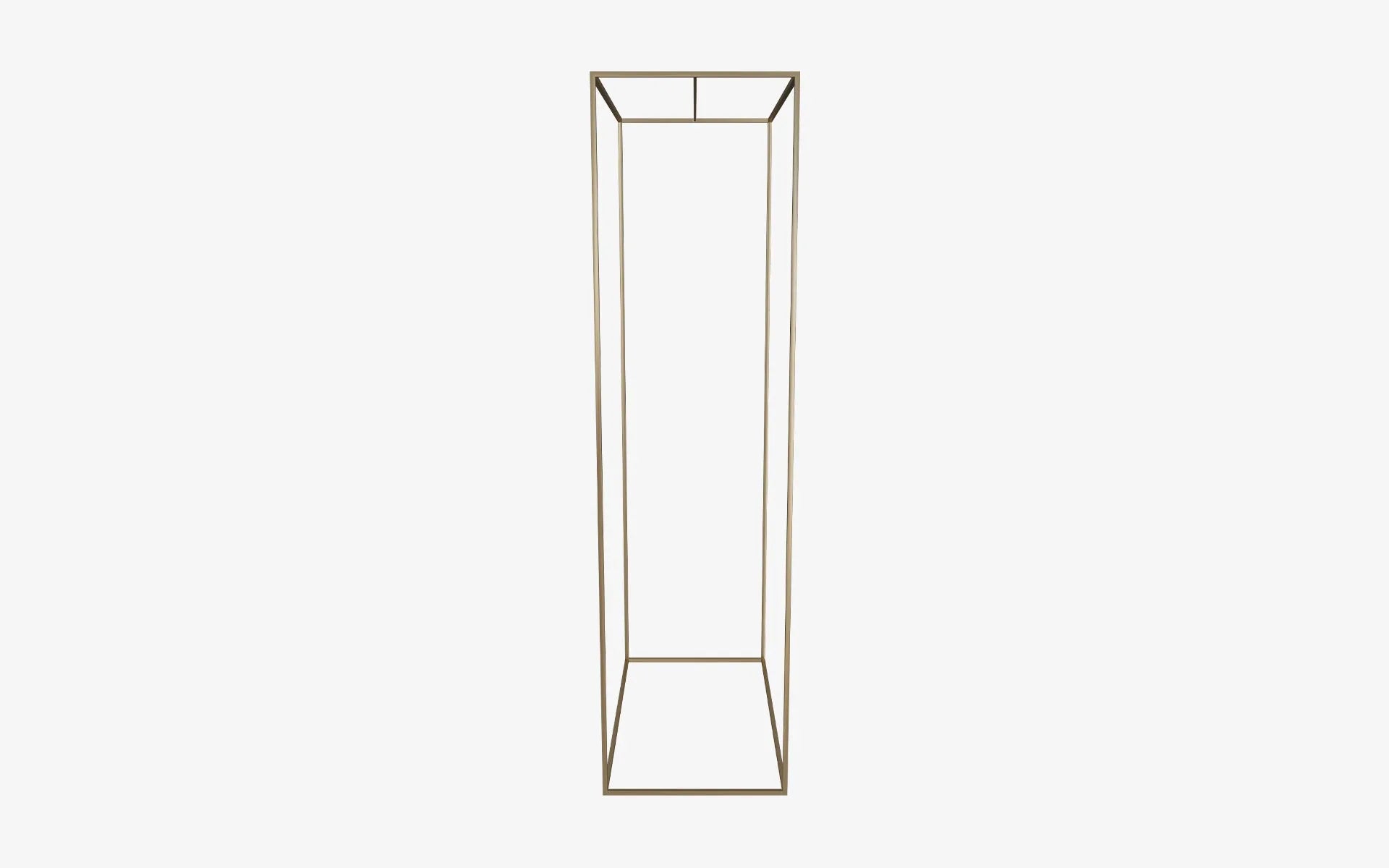 Basic Clothes Hanger Brass