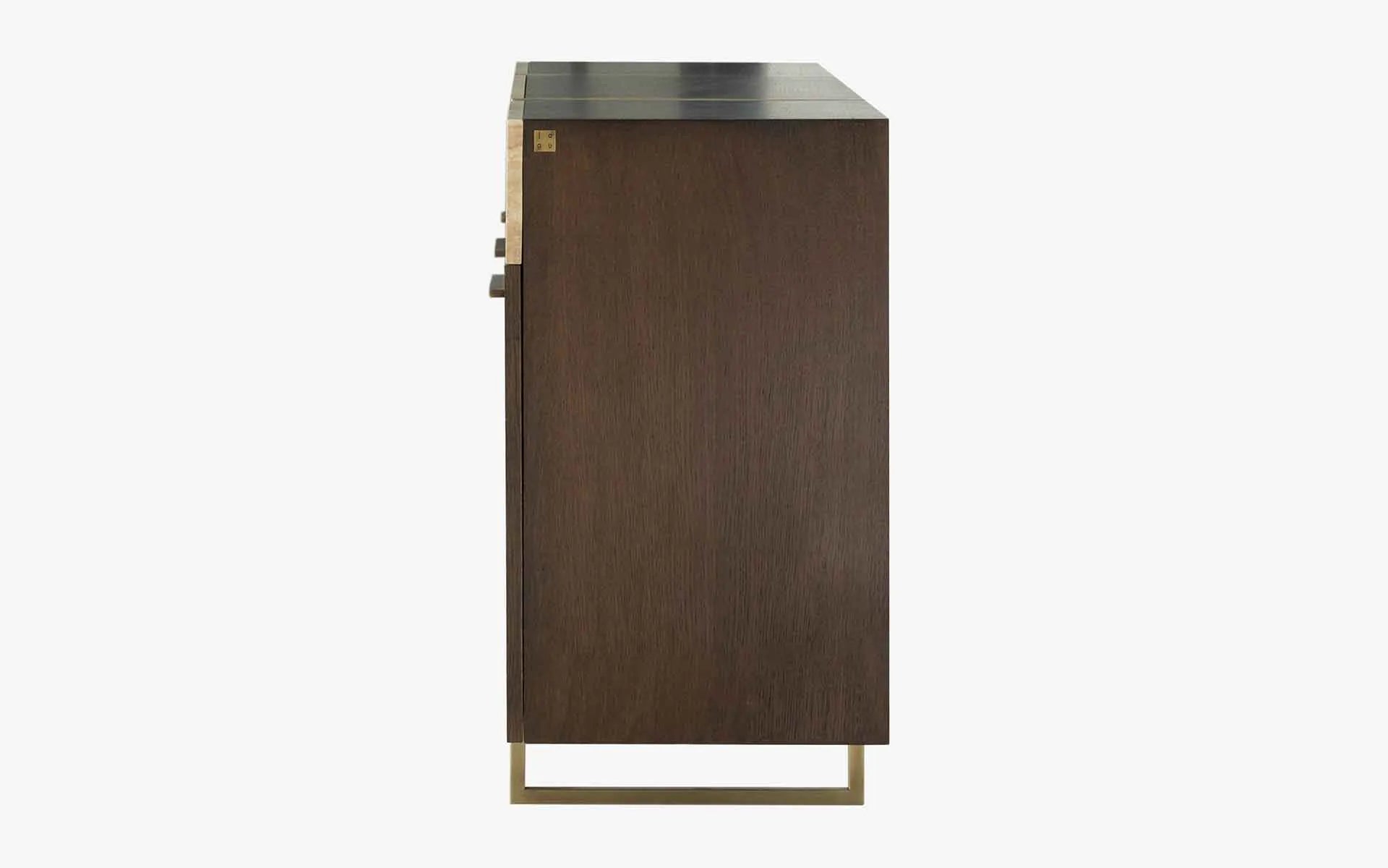 Famed Console No:3 Beige Travertine