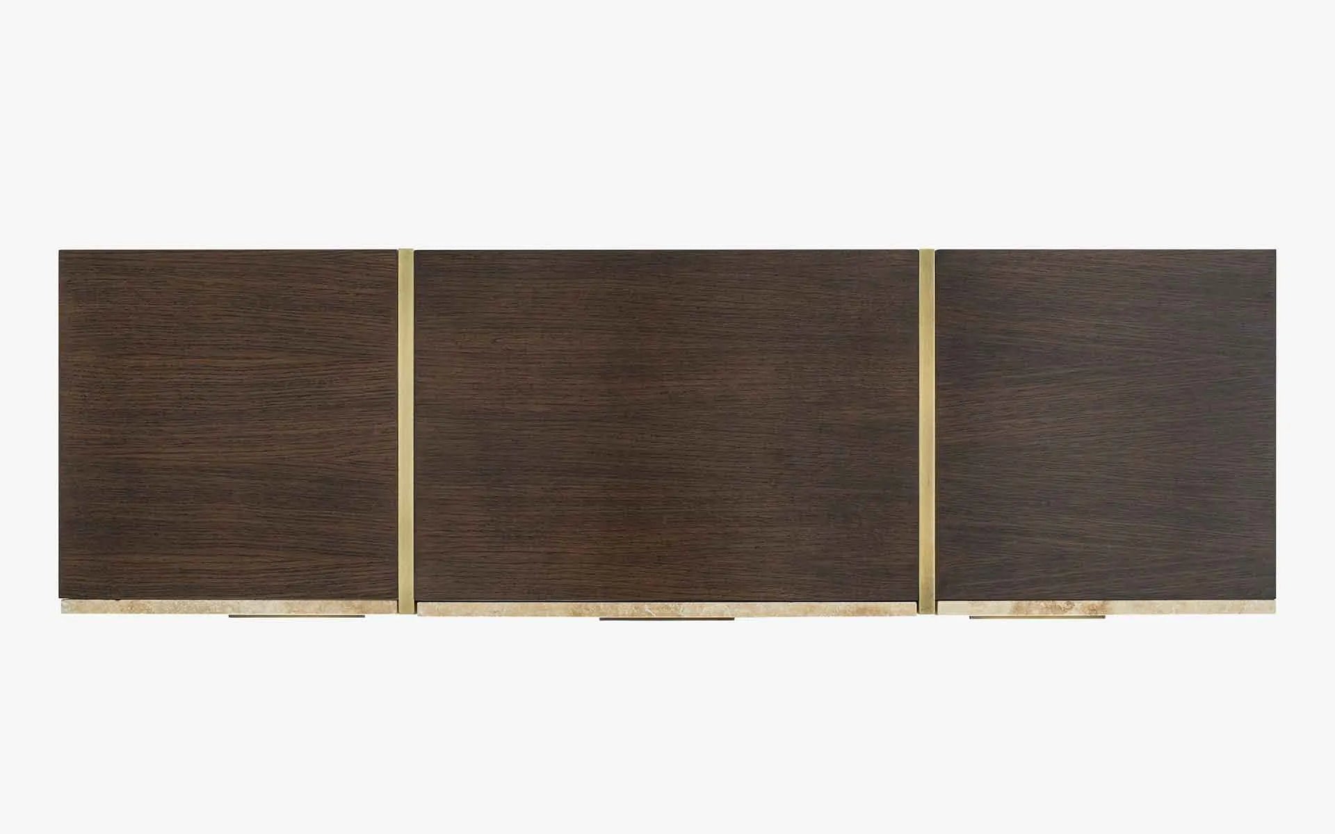 Famed Console No:3 Beige Travertine
