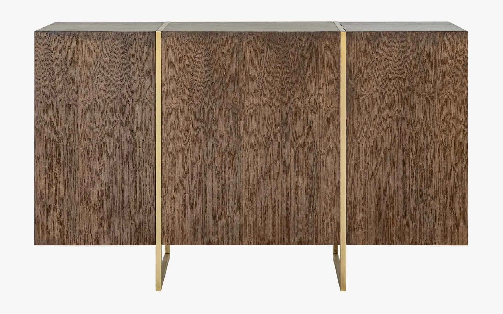 Famed Console No:3 Beige Travertine