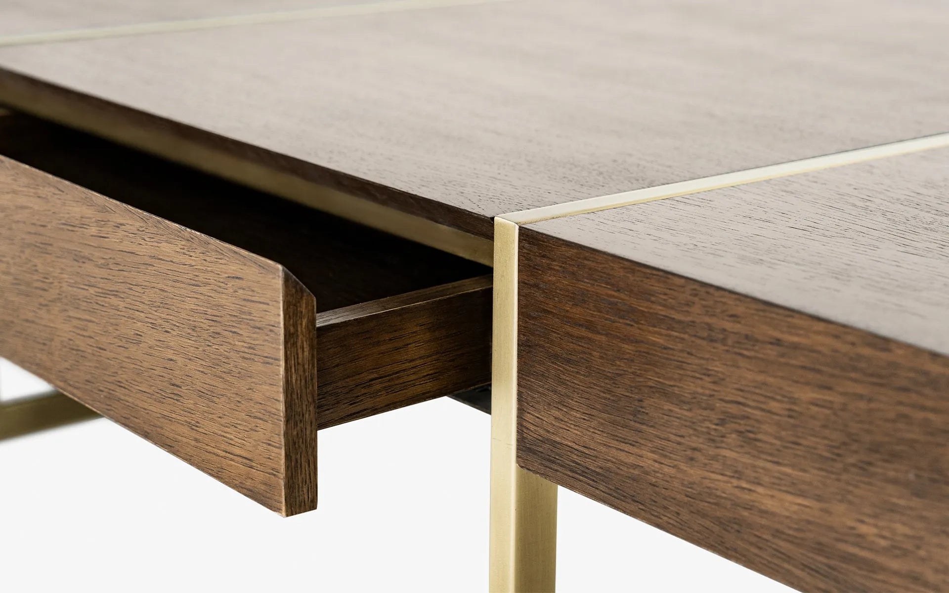 Famed Coffee Table With Drawers