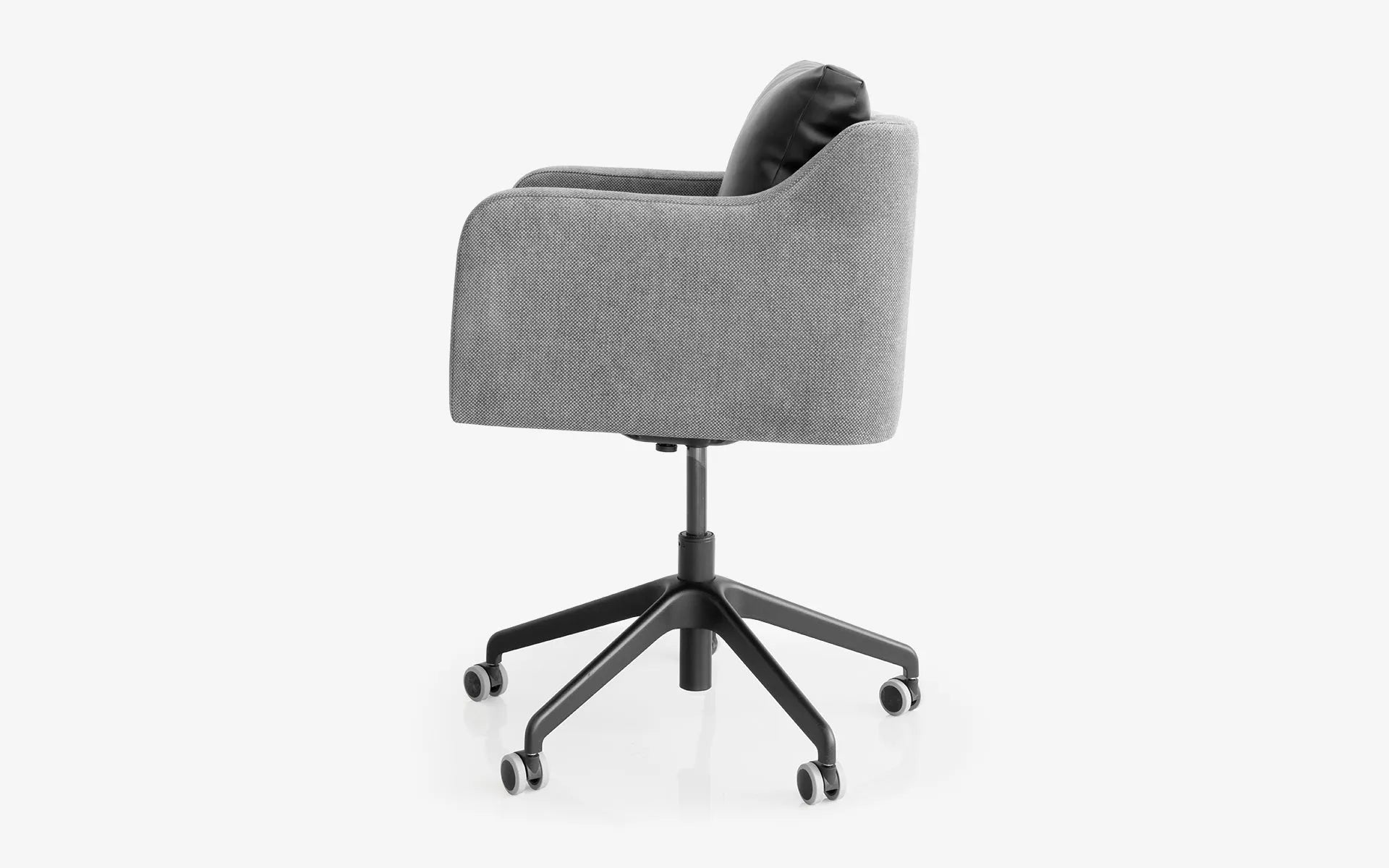 Papillonne Work Chair Light Grey Wheels