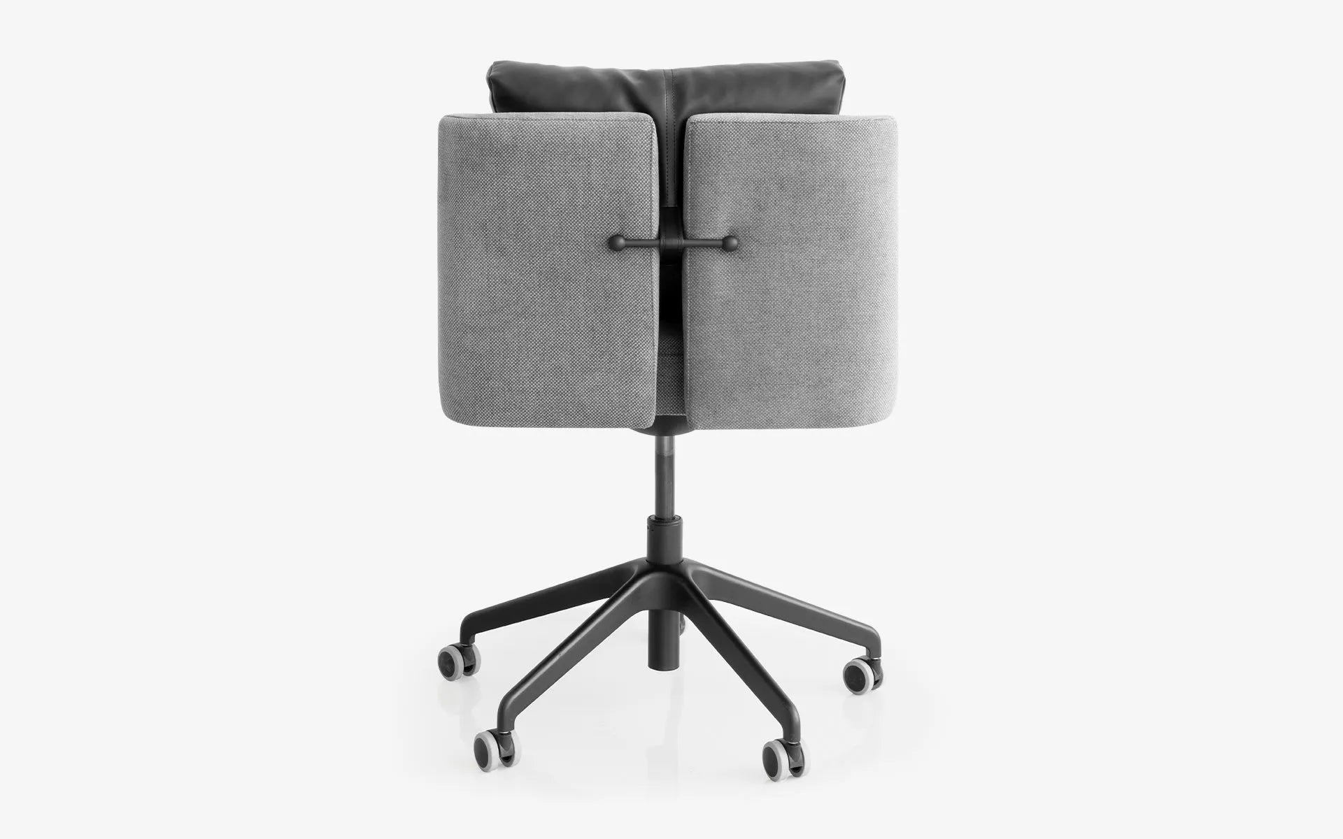 Papillonne Work Chair Light Grey Wheels