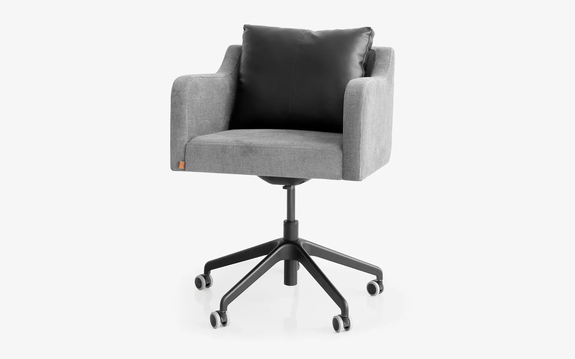 Papillonne Work Chair Light Grey Wheels