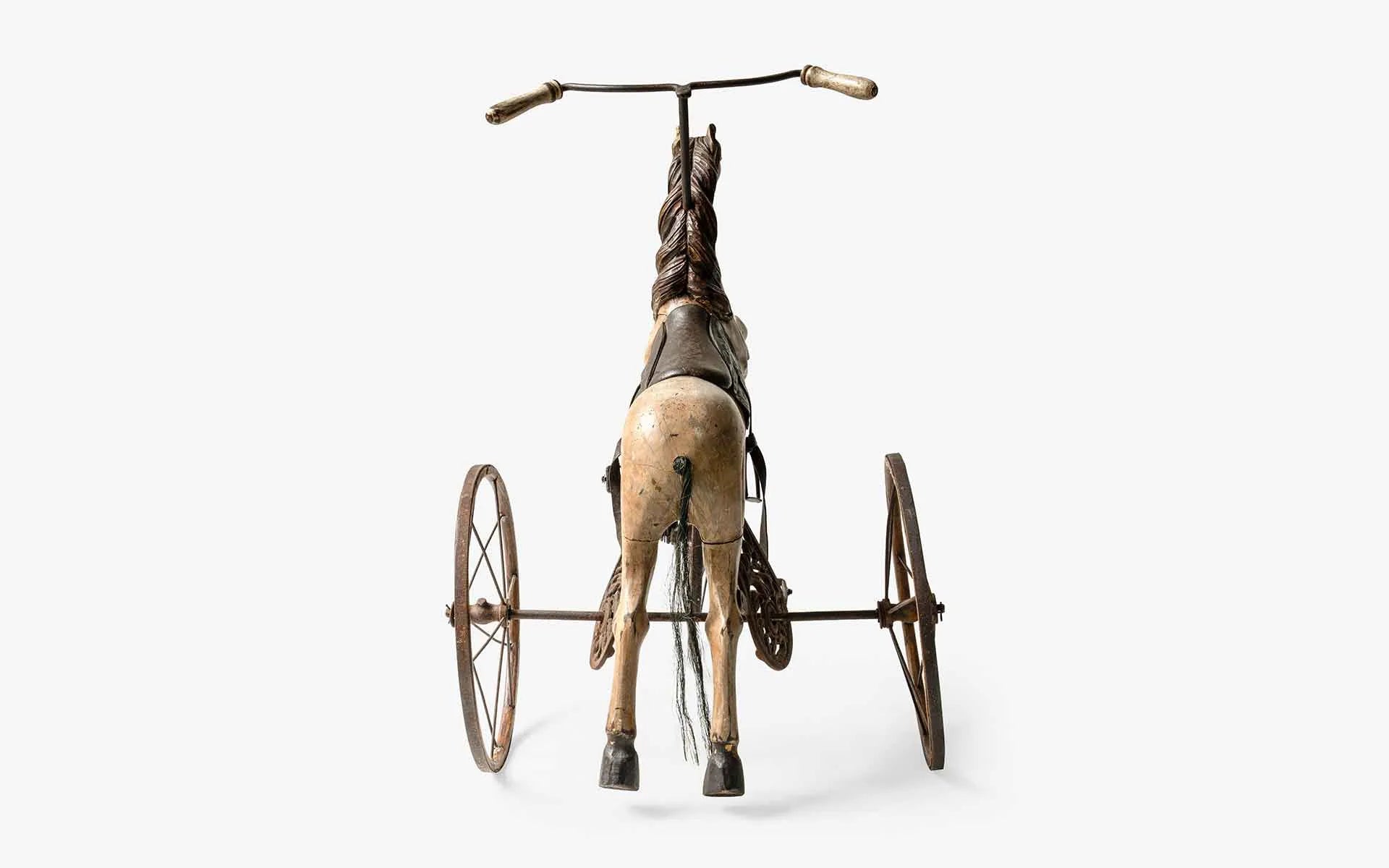 Antique Toy Horse Bicycle