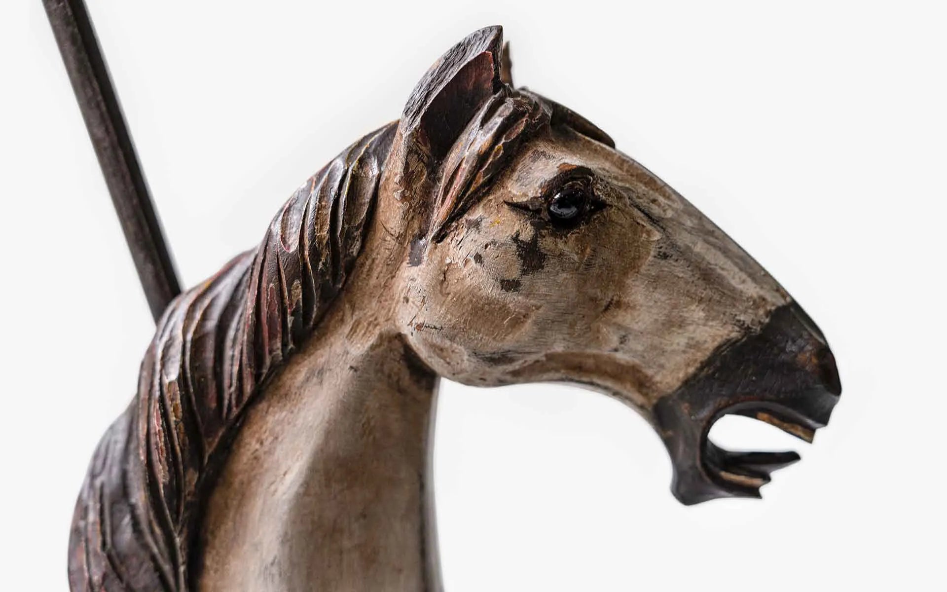 Antique Toy Horse Bicycle