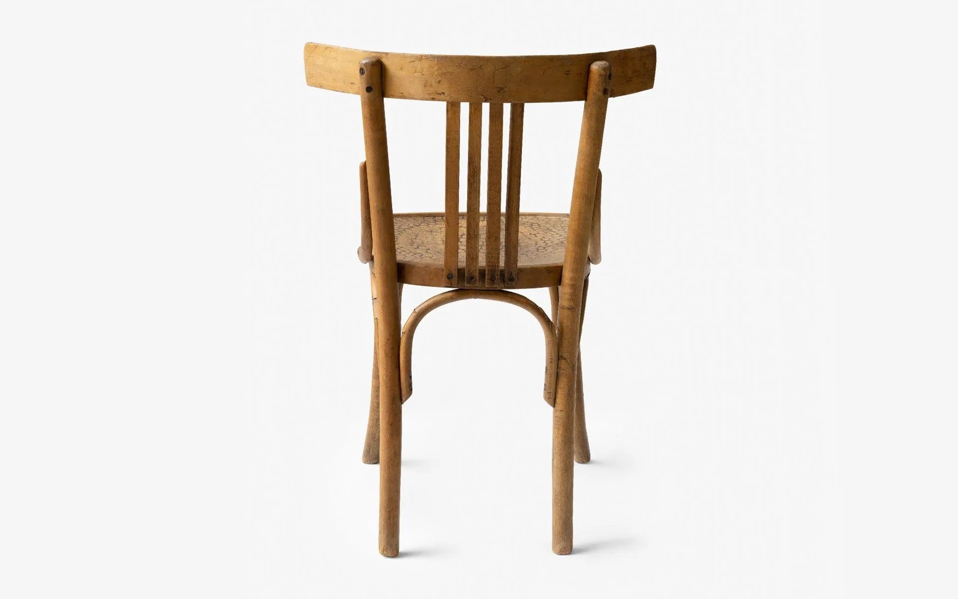 Cracked-looking Vintage Thonet Chair - laguglobal