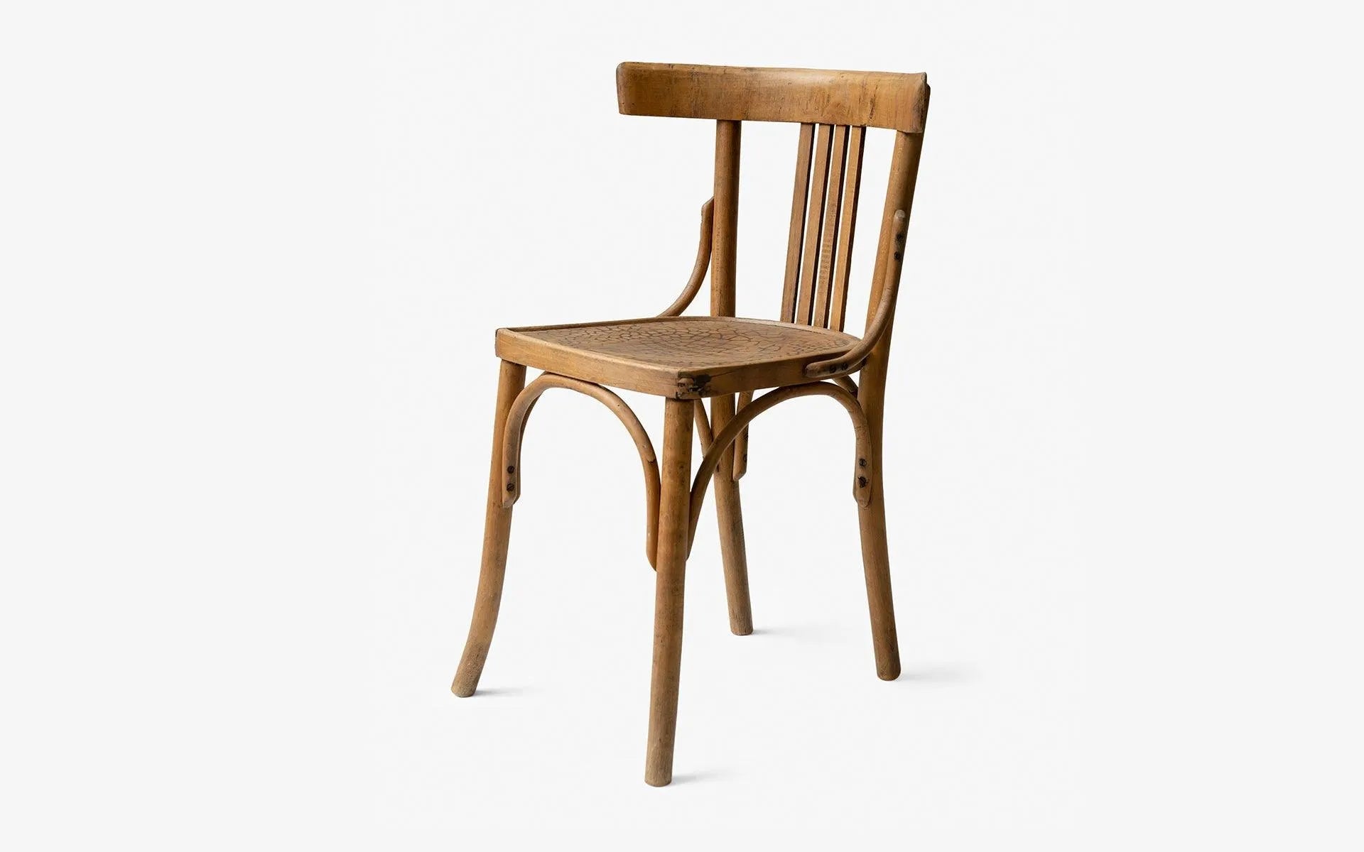 Cracked-looking Vintage Thonet Chair - laguglobal
