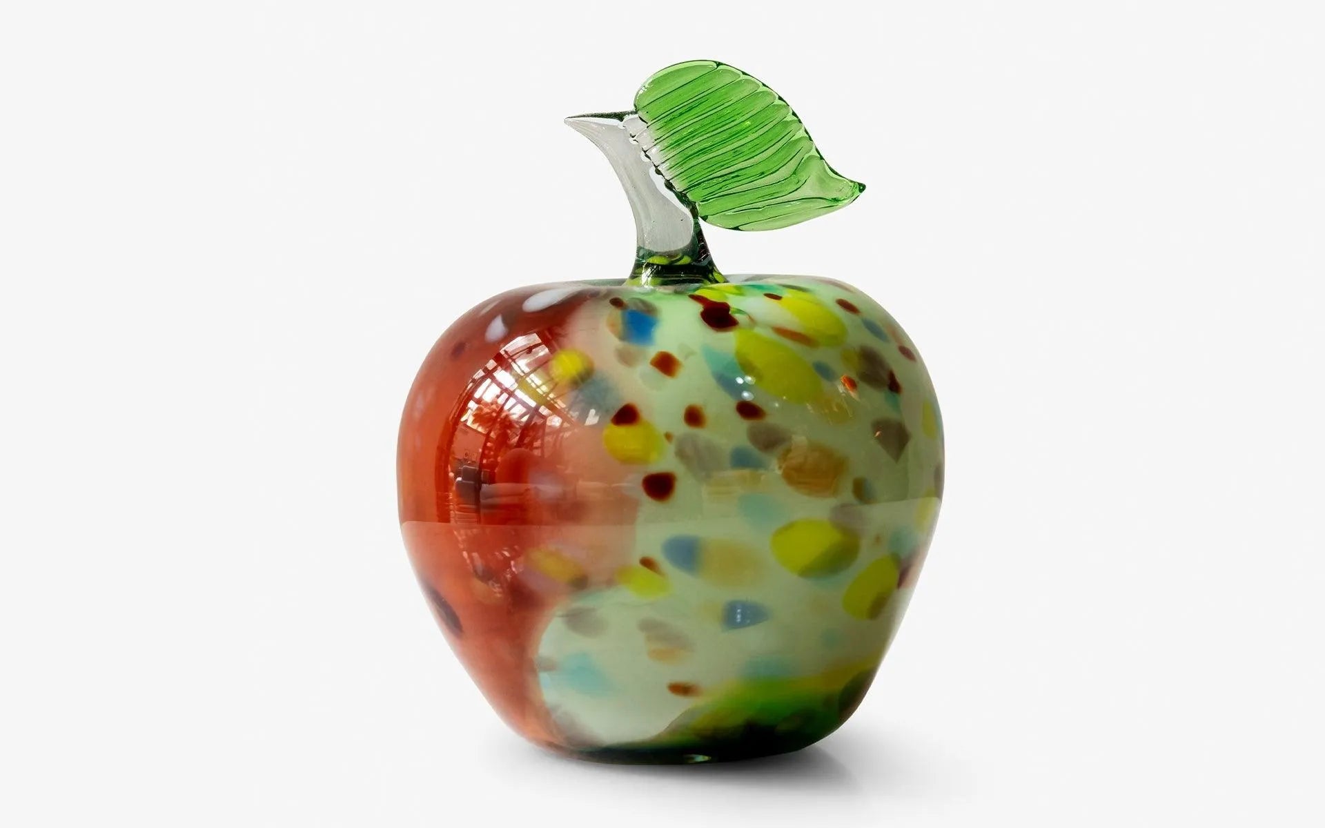 Decorative Multicolored Glass Apple No: 4 - lagu - Decorative Object
