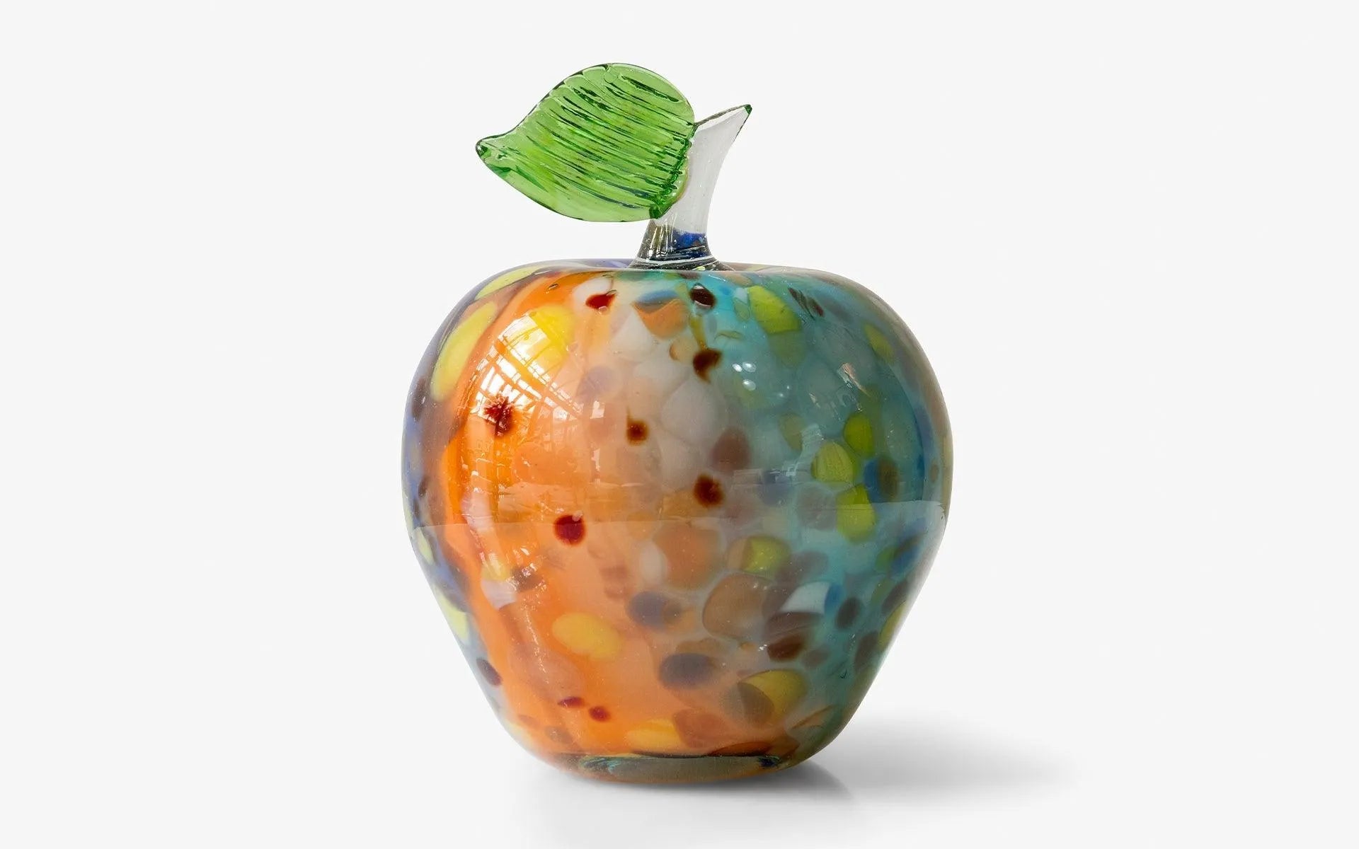Decorative Multicolored Glass Apple No: 5 - lagu - Decorative Object