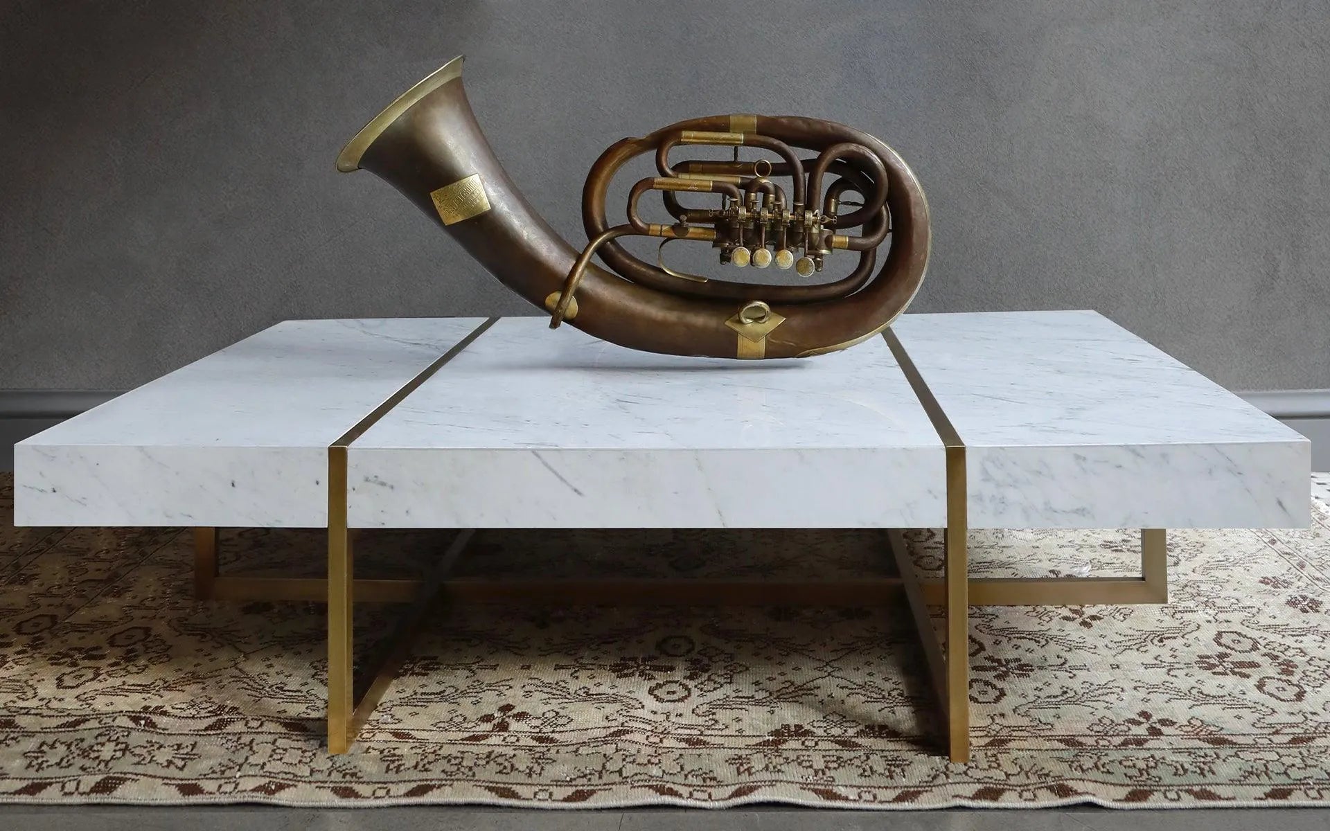 Famed Orta Sehpa Beyaz Büyük (Teşhir) - lagu.shop - Orta Sehpa