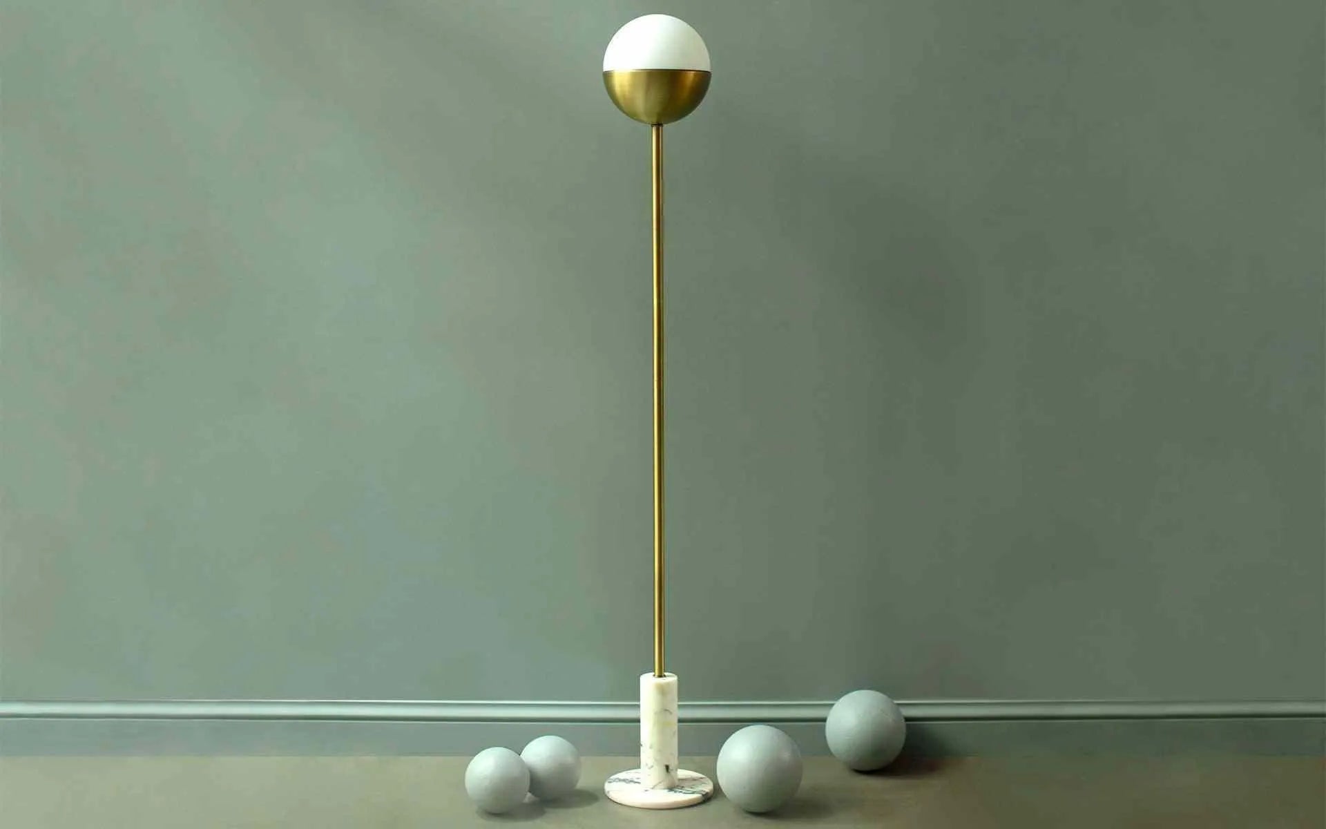 Famed Floor Lamp