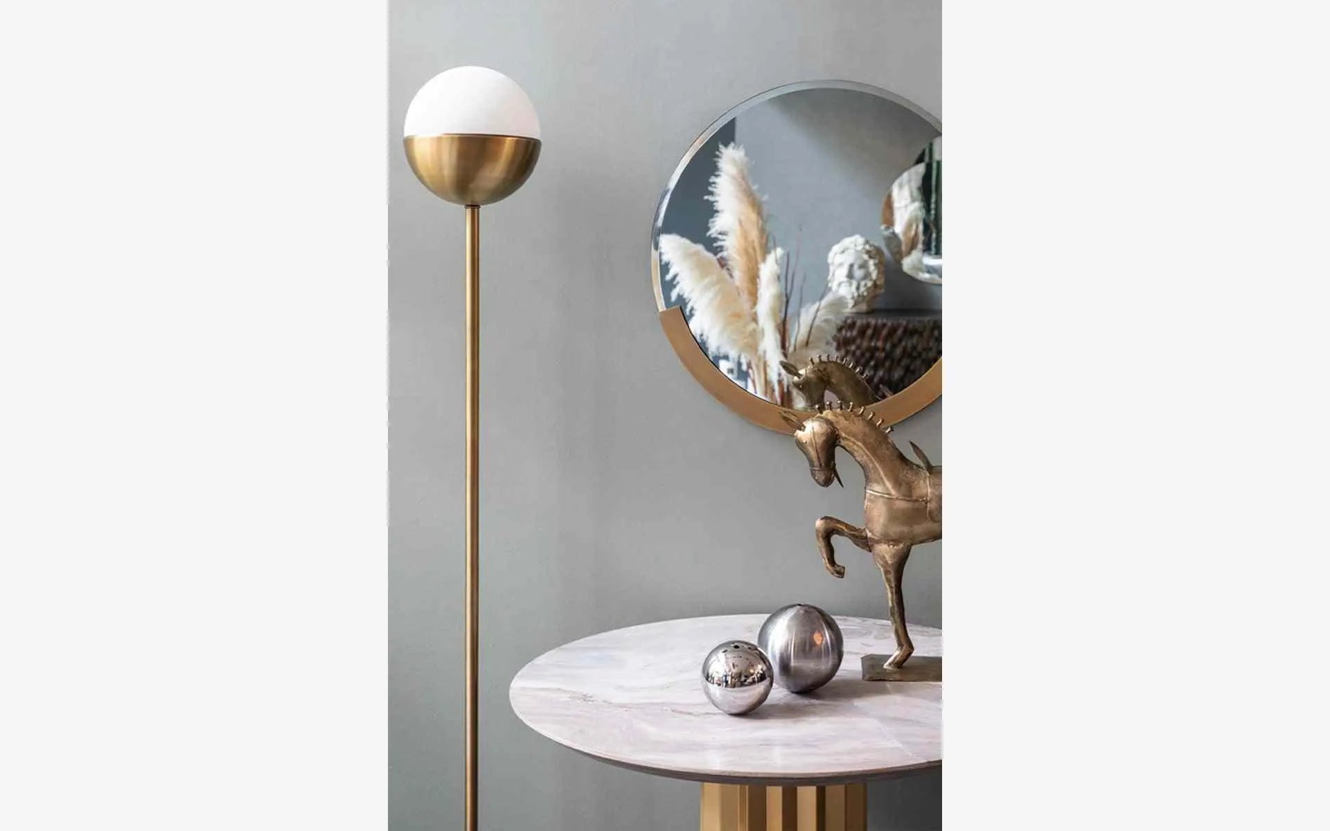 Famed Floor Lamp