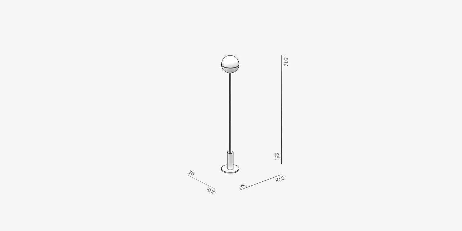Famed Floor Lamp