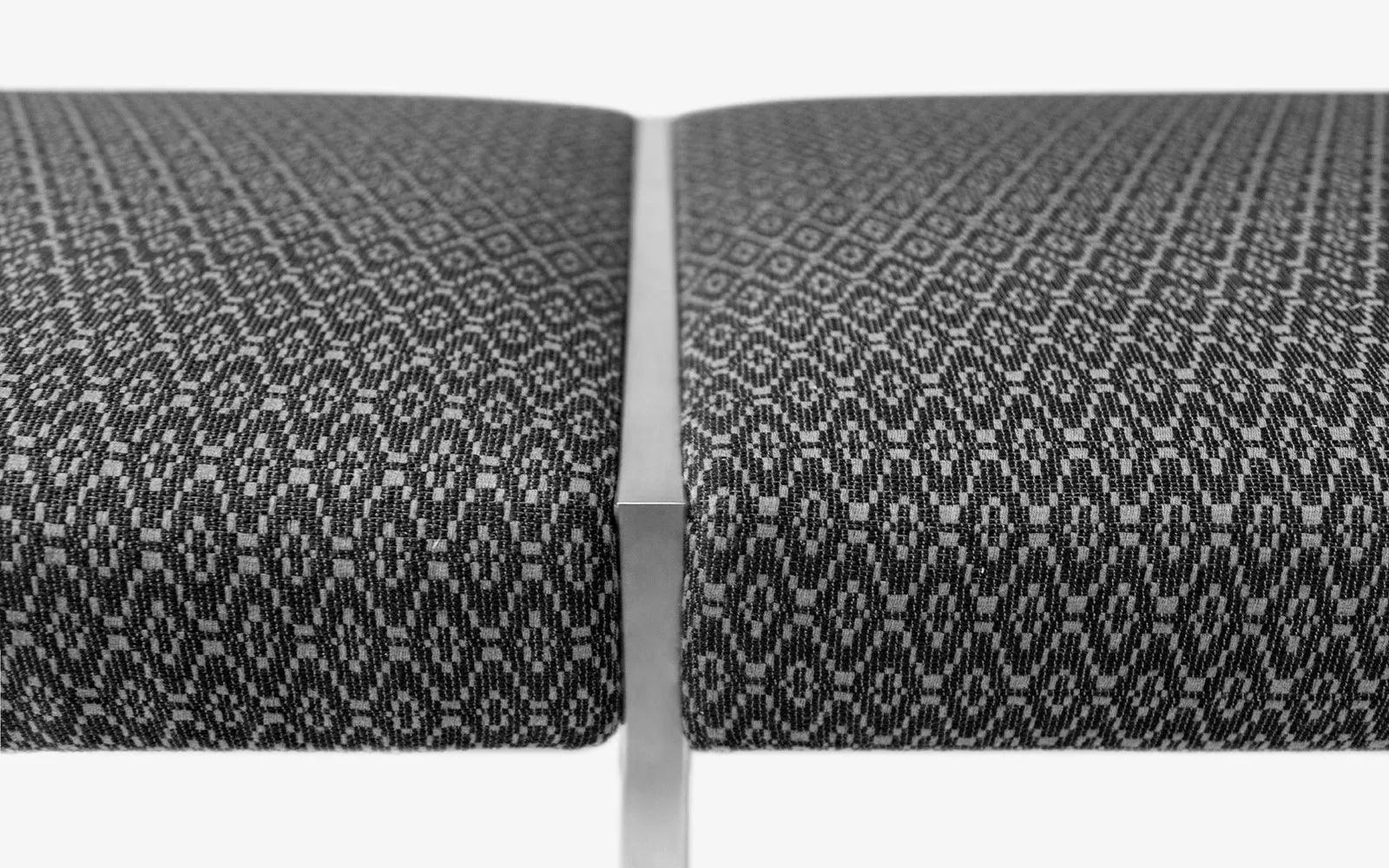 Famed Long Bench Diamond Pattern - laguglobal