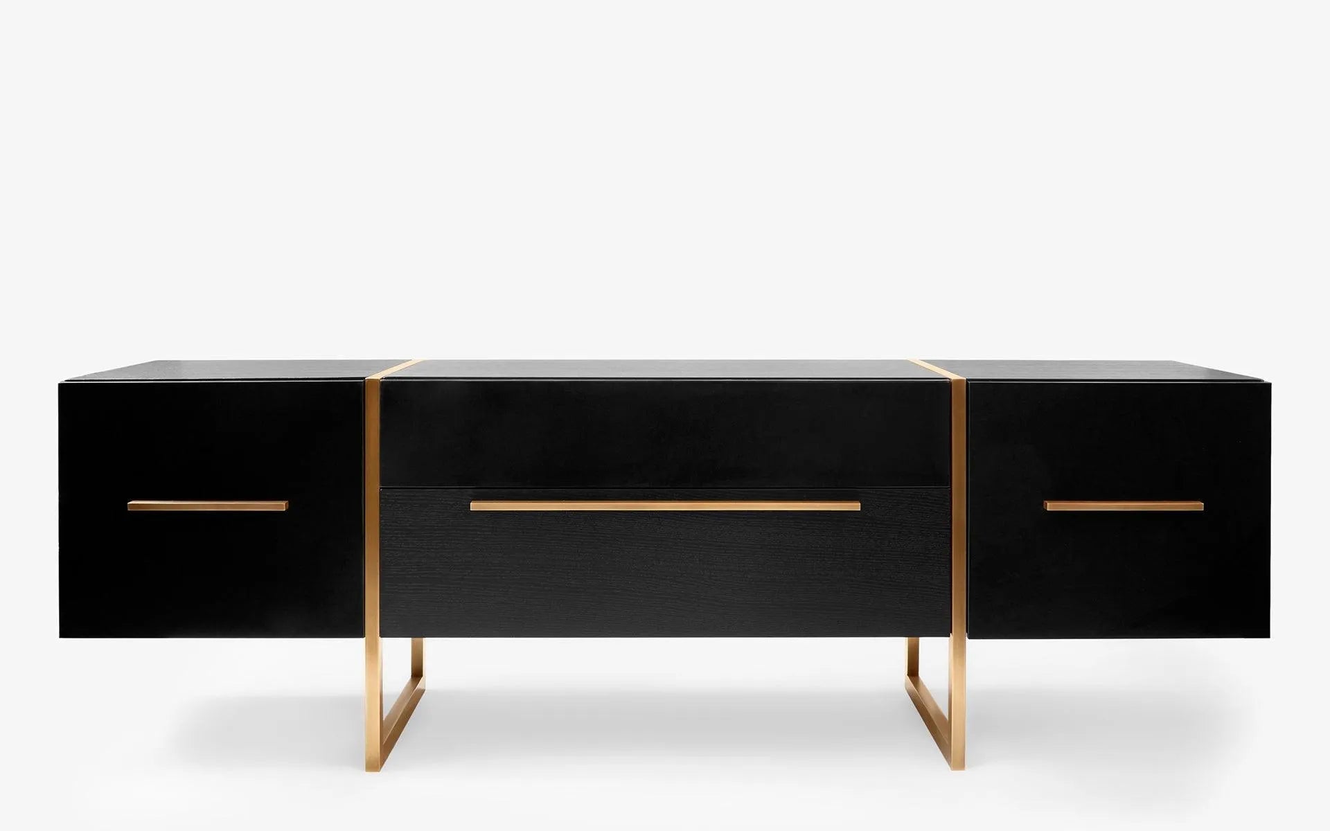 Famed TV Unit Black - laguglobal