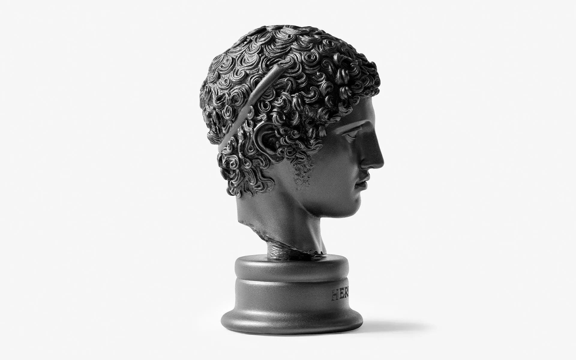 Hermes Bust Black Small - laguglobal