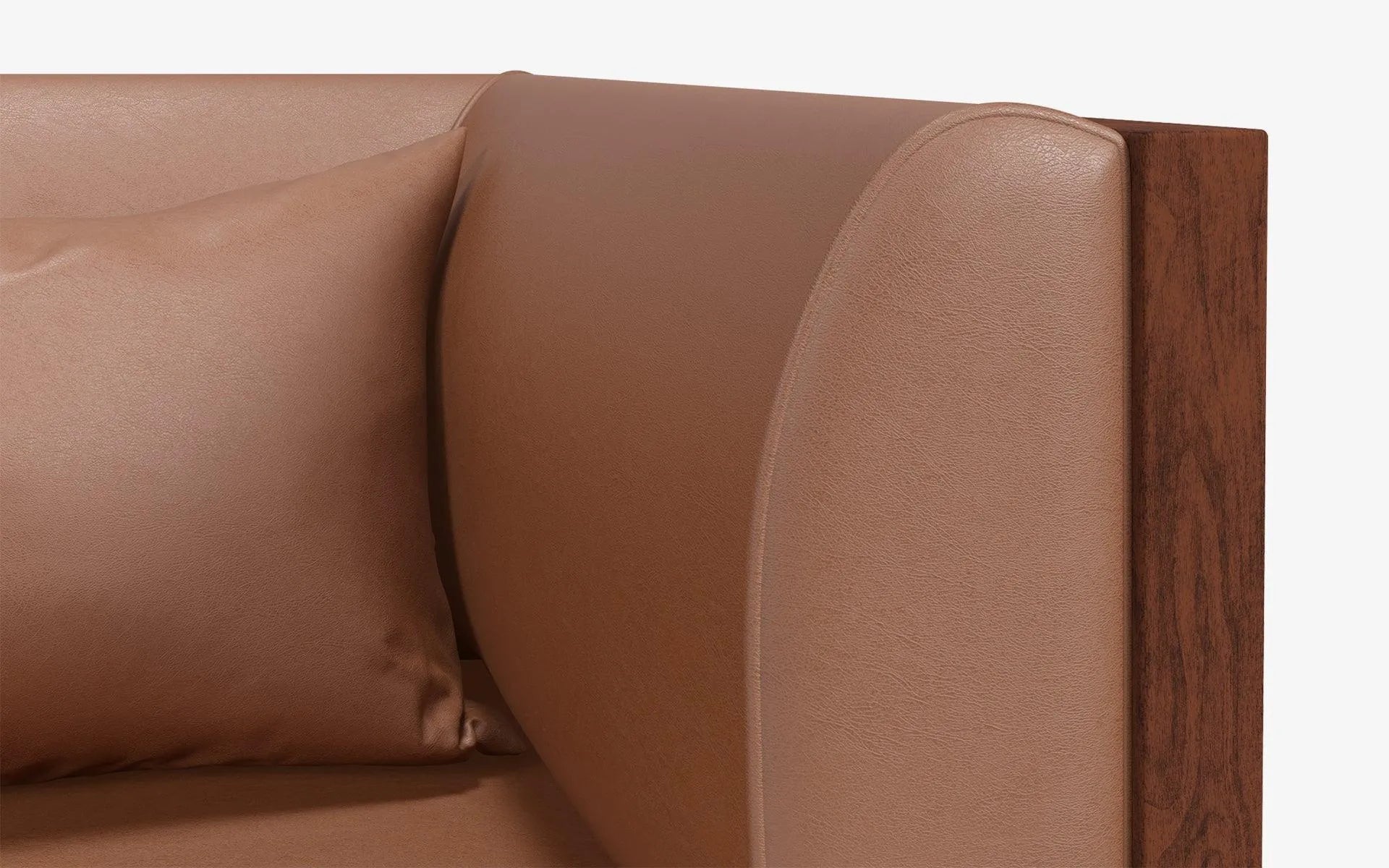 Hidden Three Seater Sofa Leather - laguglobal