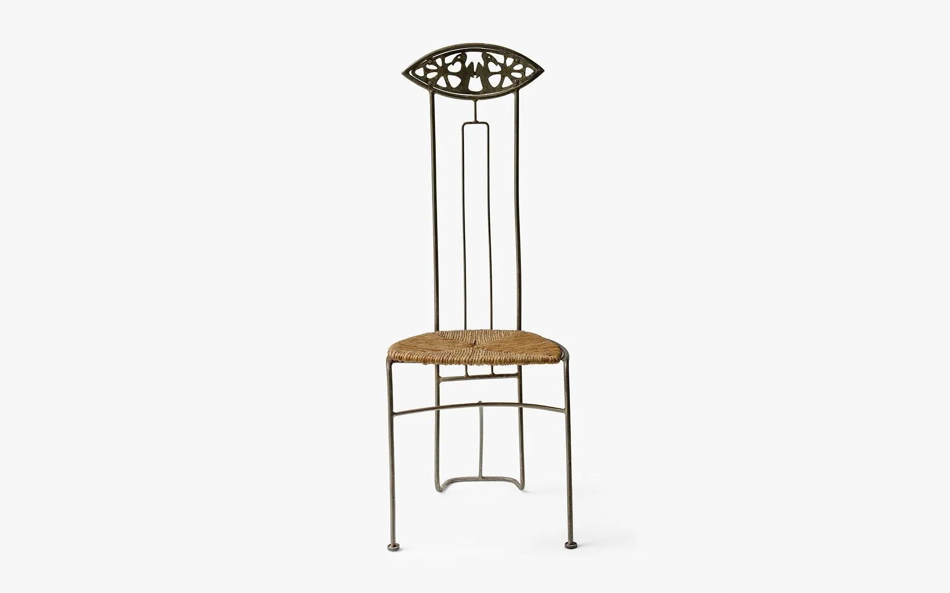 High Back Metal Mesh Chair 4-Piece Set - laguglobal