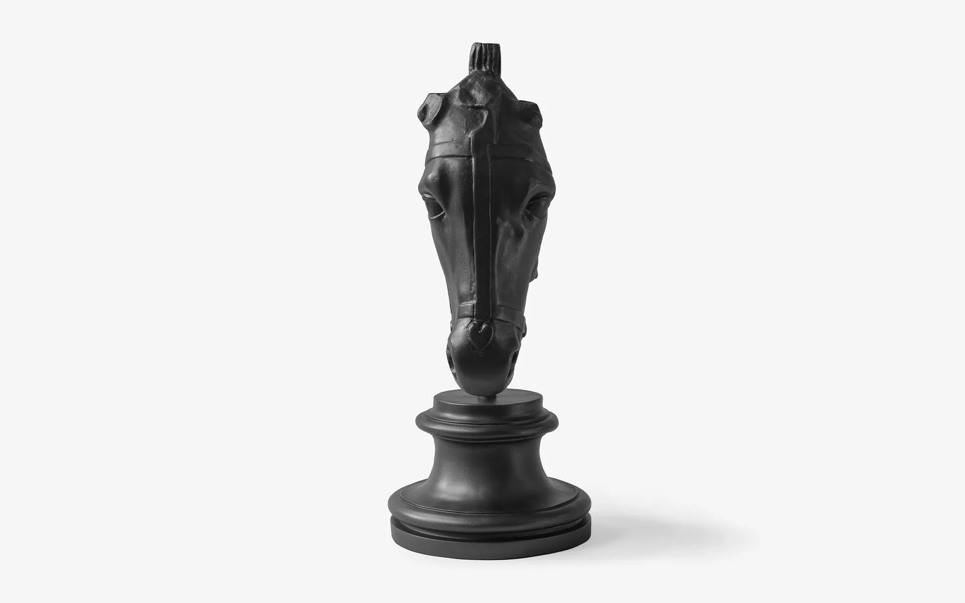 Horse Head Bust Black - laguglobal