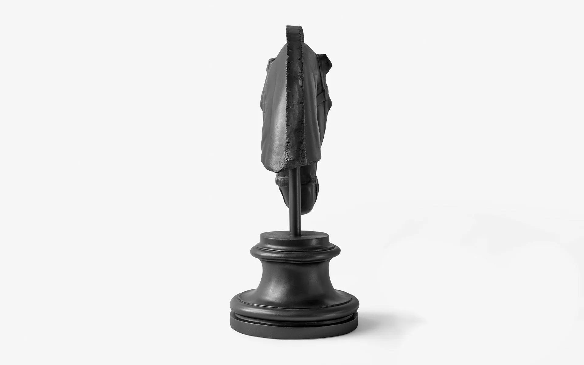 Horse Head Bust Black - laguglobal