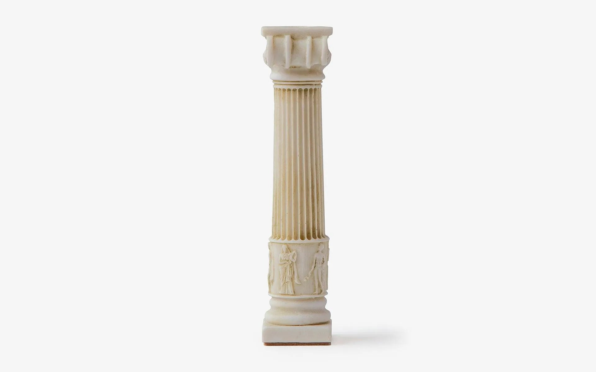 Ionic Column Candle Holder No:2 Large - laguglobal