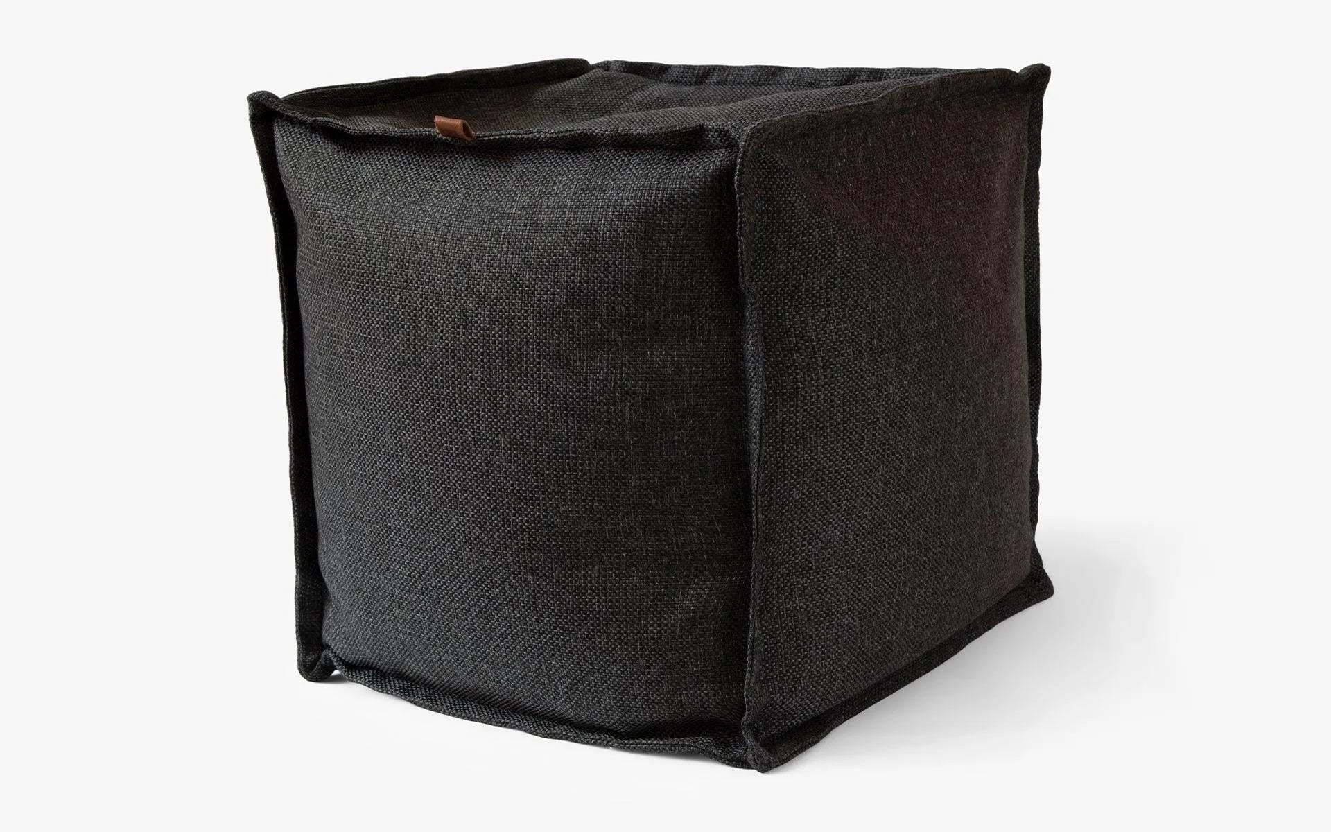 Natur Pouf Grey - laguglobal