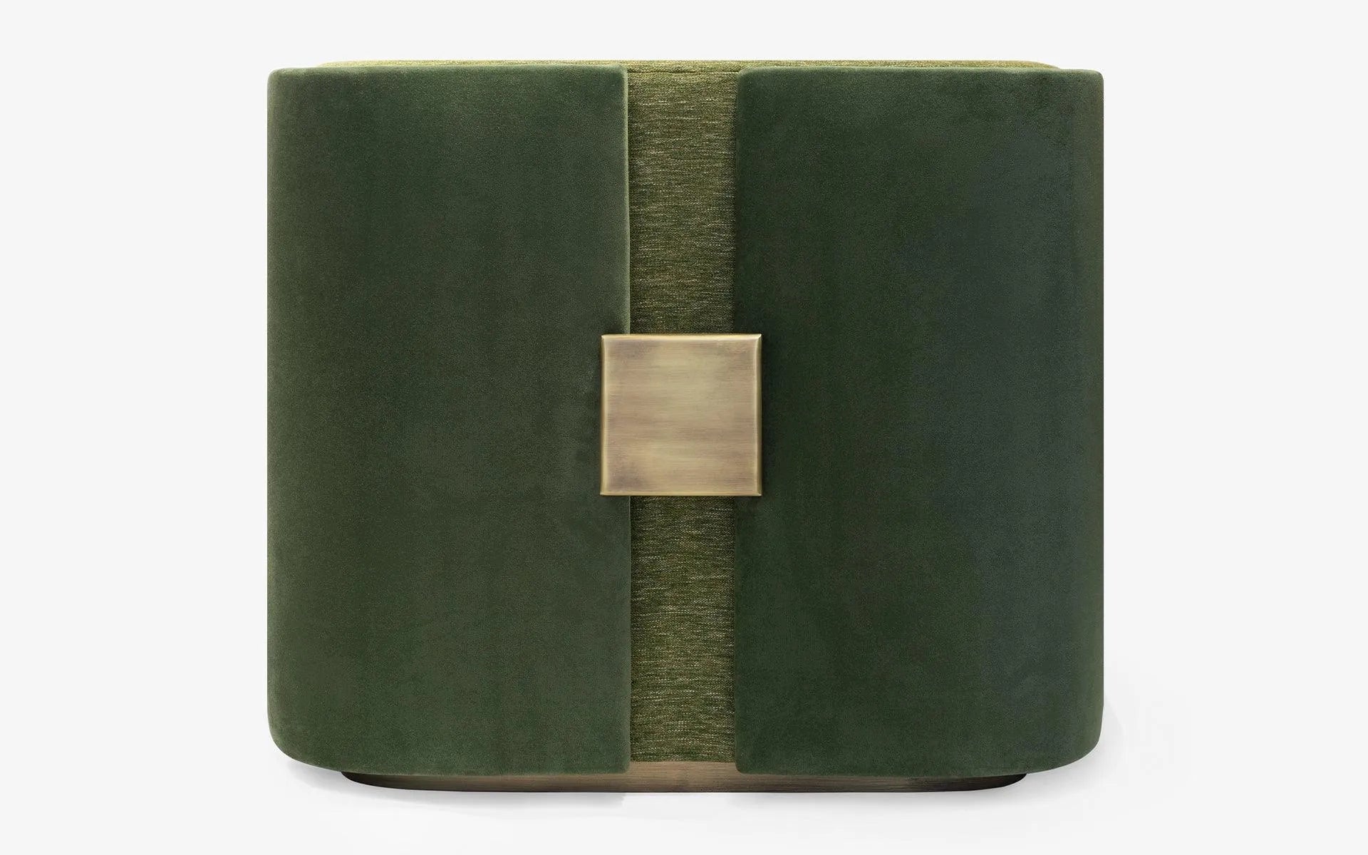 Papillonne Armchair Dark Green - laguglobal