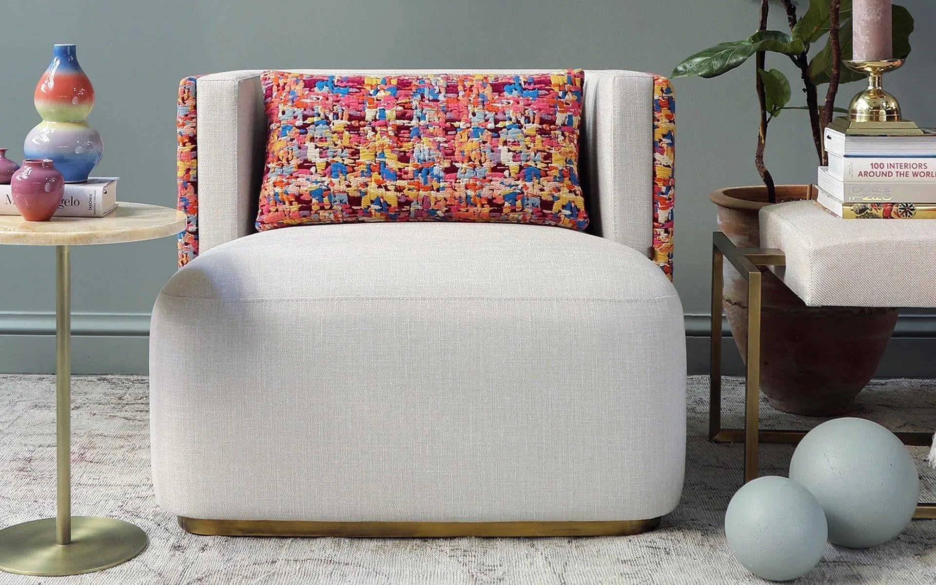 Papillonne Armchair Kenzo - laguglobal