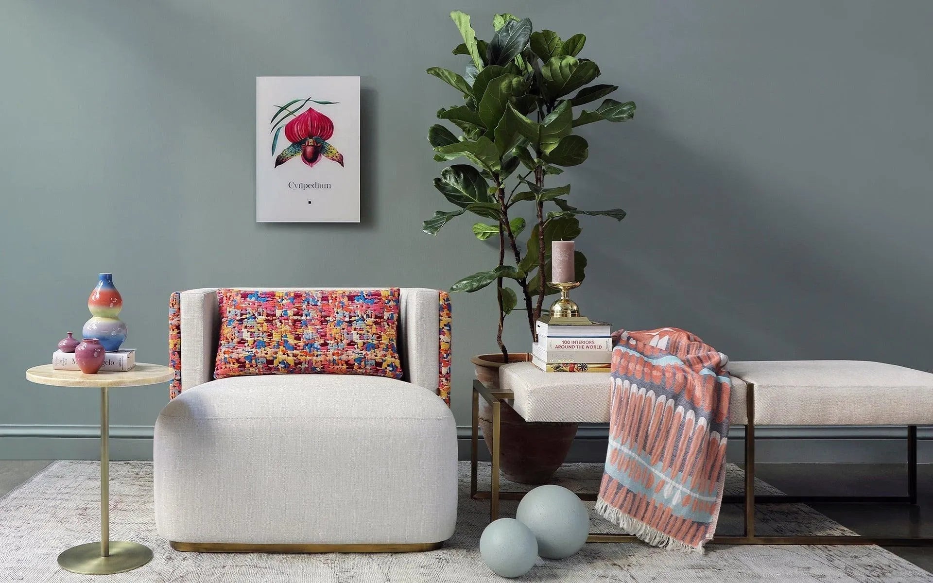 Papillonne Armchair Kenzo - laguglobal