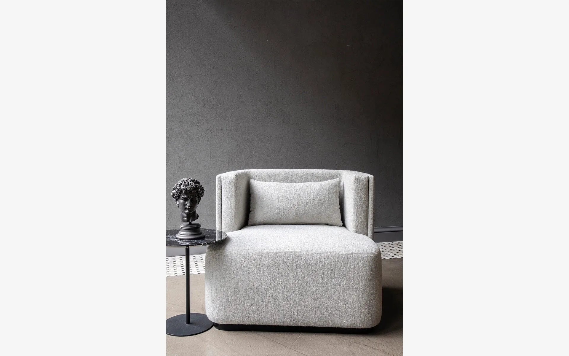 Papillonne Armchair White - laguglobal