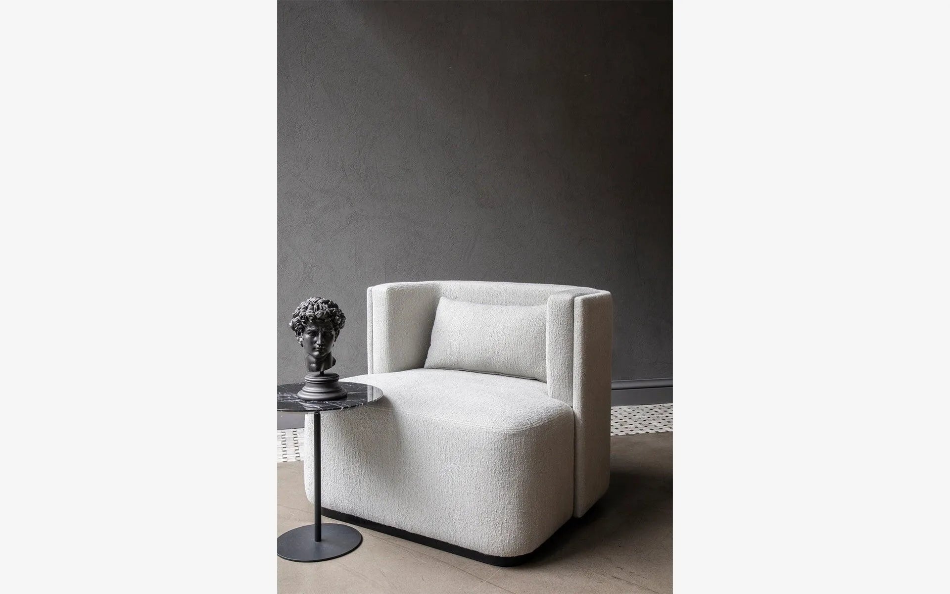 Papillonne Armchair White - laguglobal