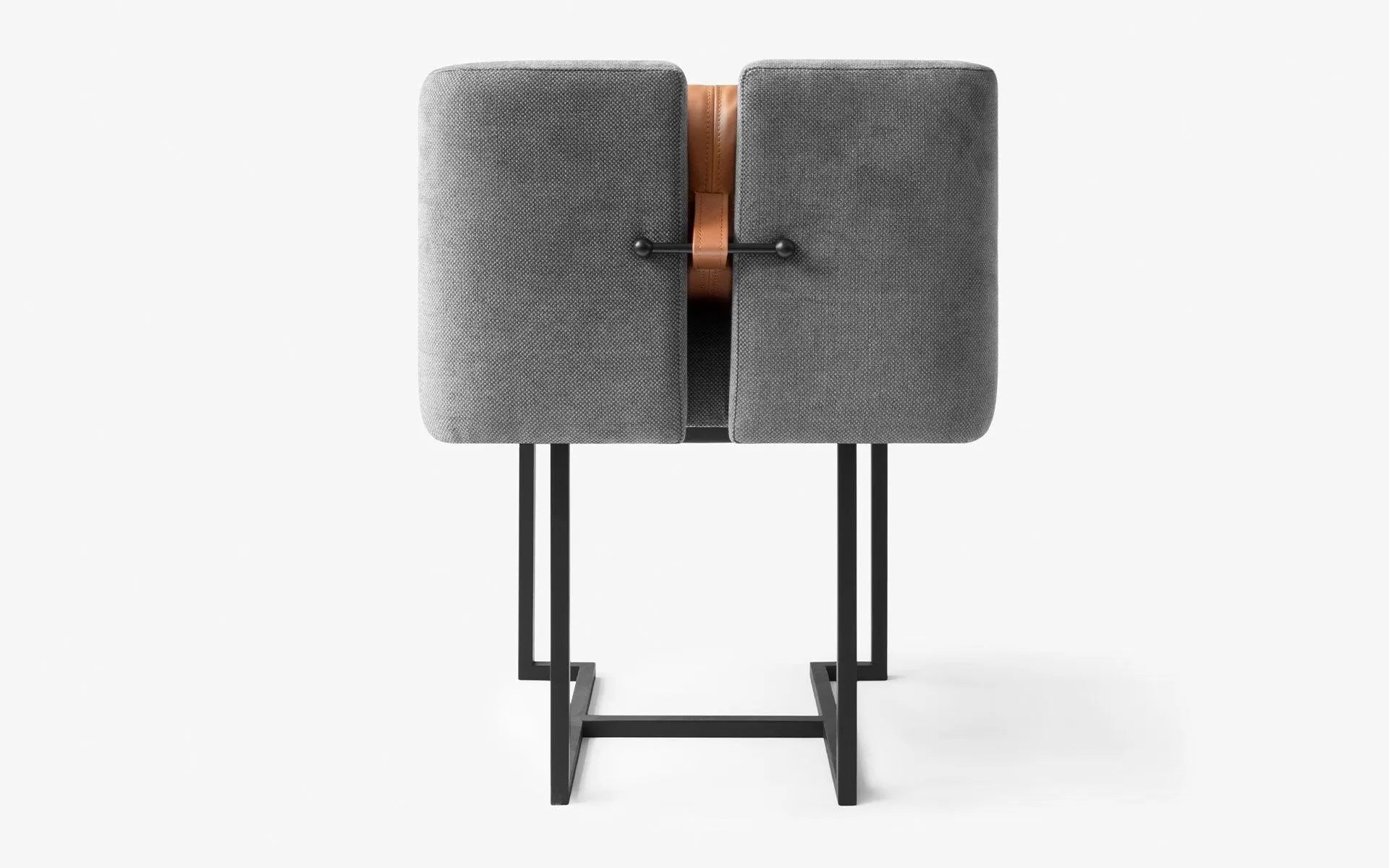 Papillonne Chair Black Metal - laguglobal
