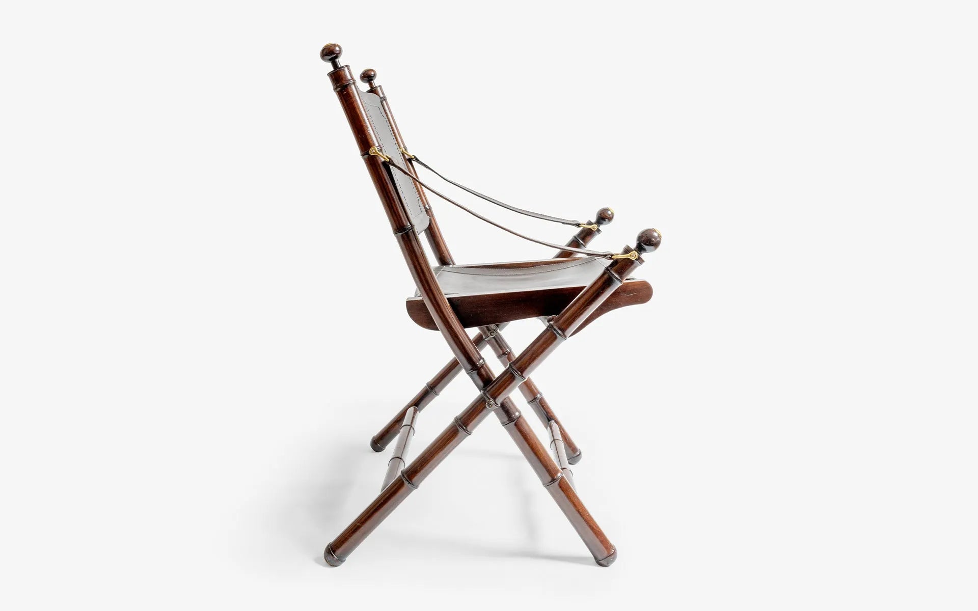 Teak / Leather Chair