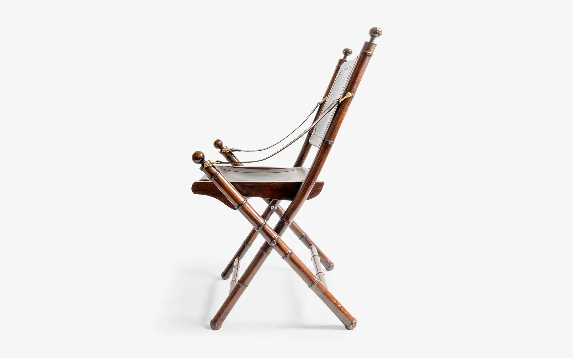 Teak / Leather Chair