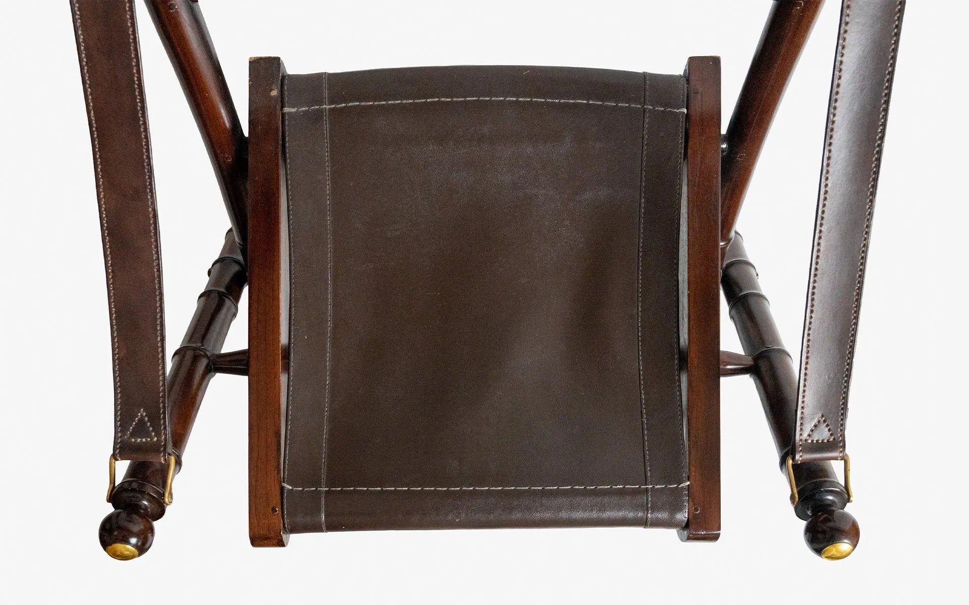 Teak / Leather Chair