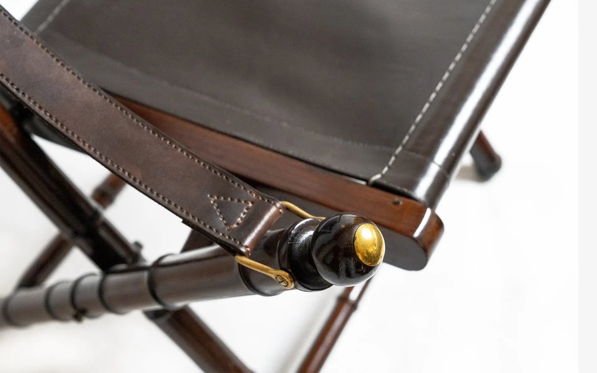 Teak / Leather Chair