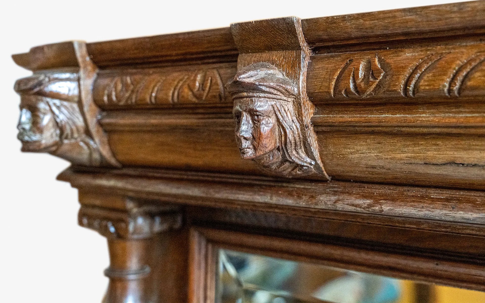 Wooden Framed Mirror
