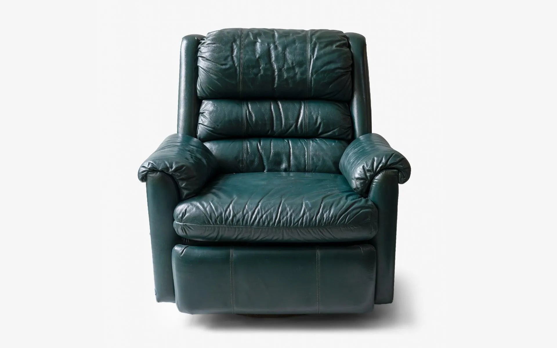 Vintage Leather TV Armchair - laguglobal