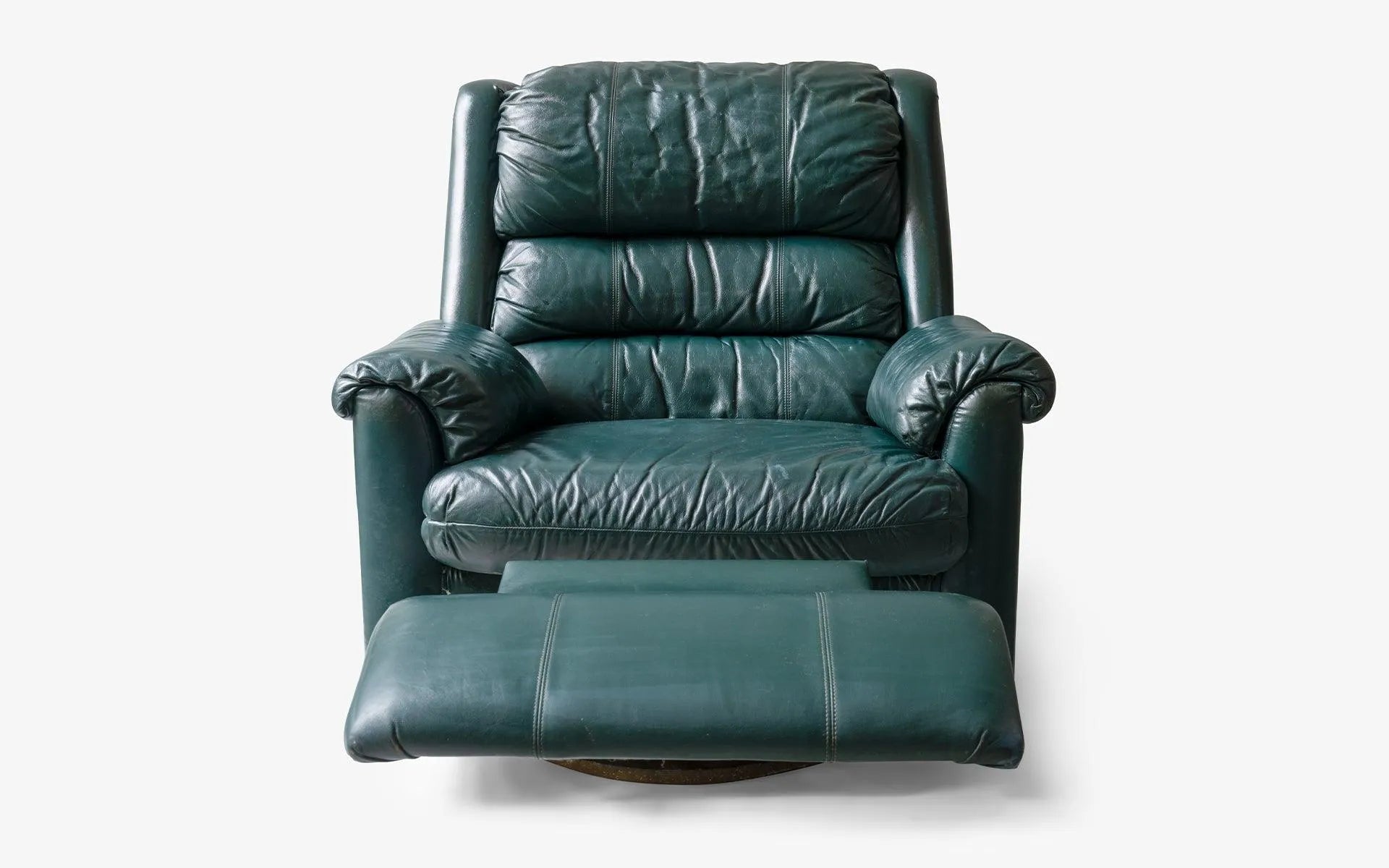 Vintage Leather TV Armchair - laguglobal