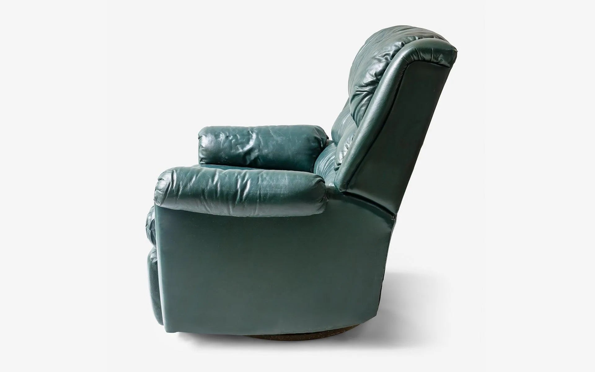 Vintage Leather TV Armchair - laguglobal