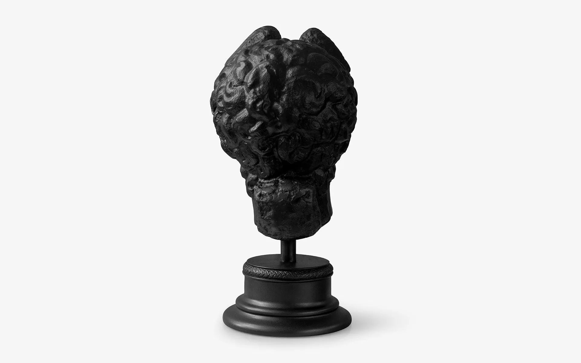 Winged Head Of Hermes Black - laguglobal