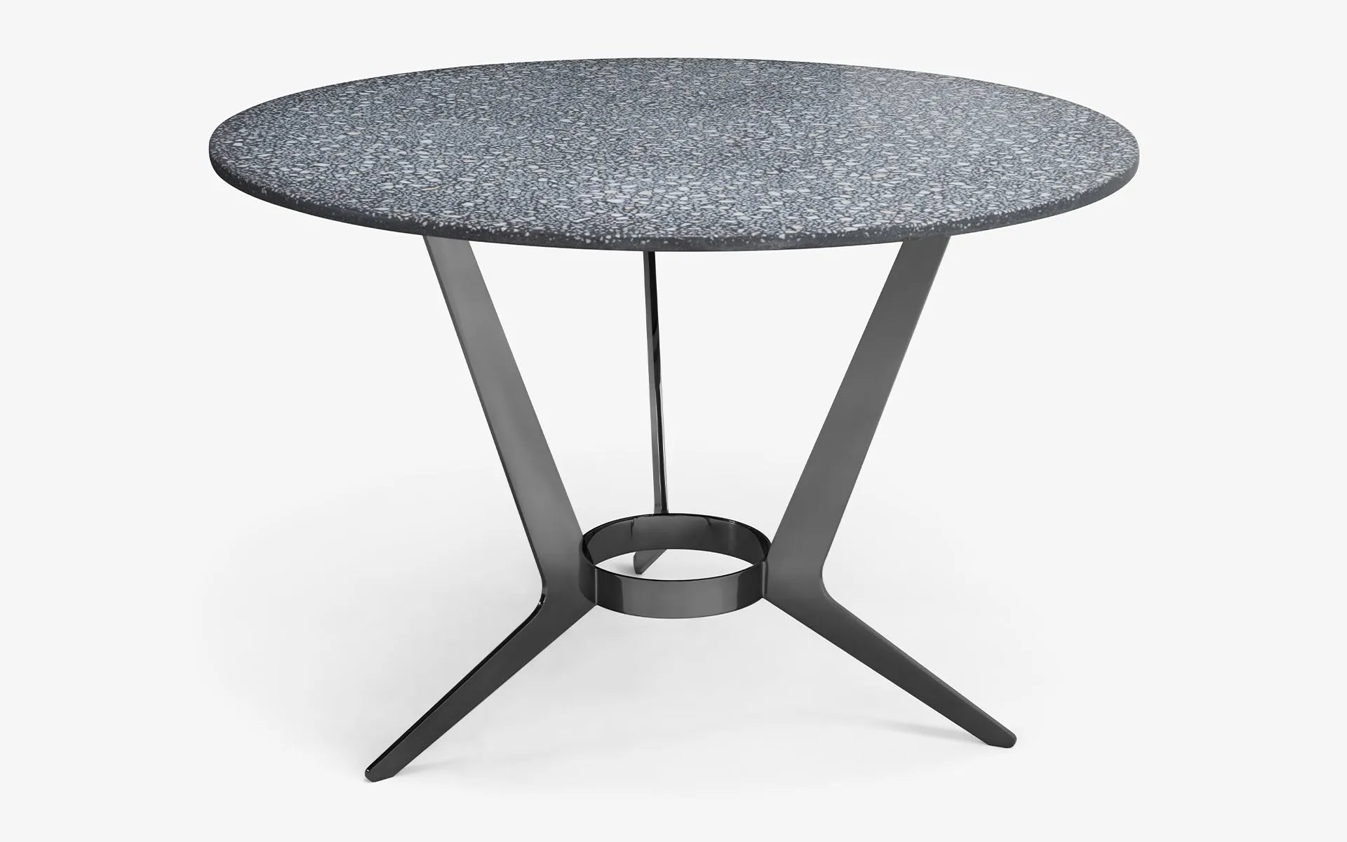 #Table Material_Gray Terazzo