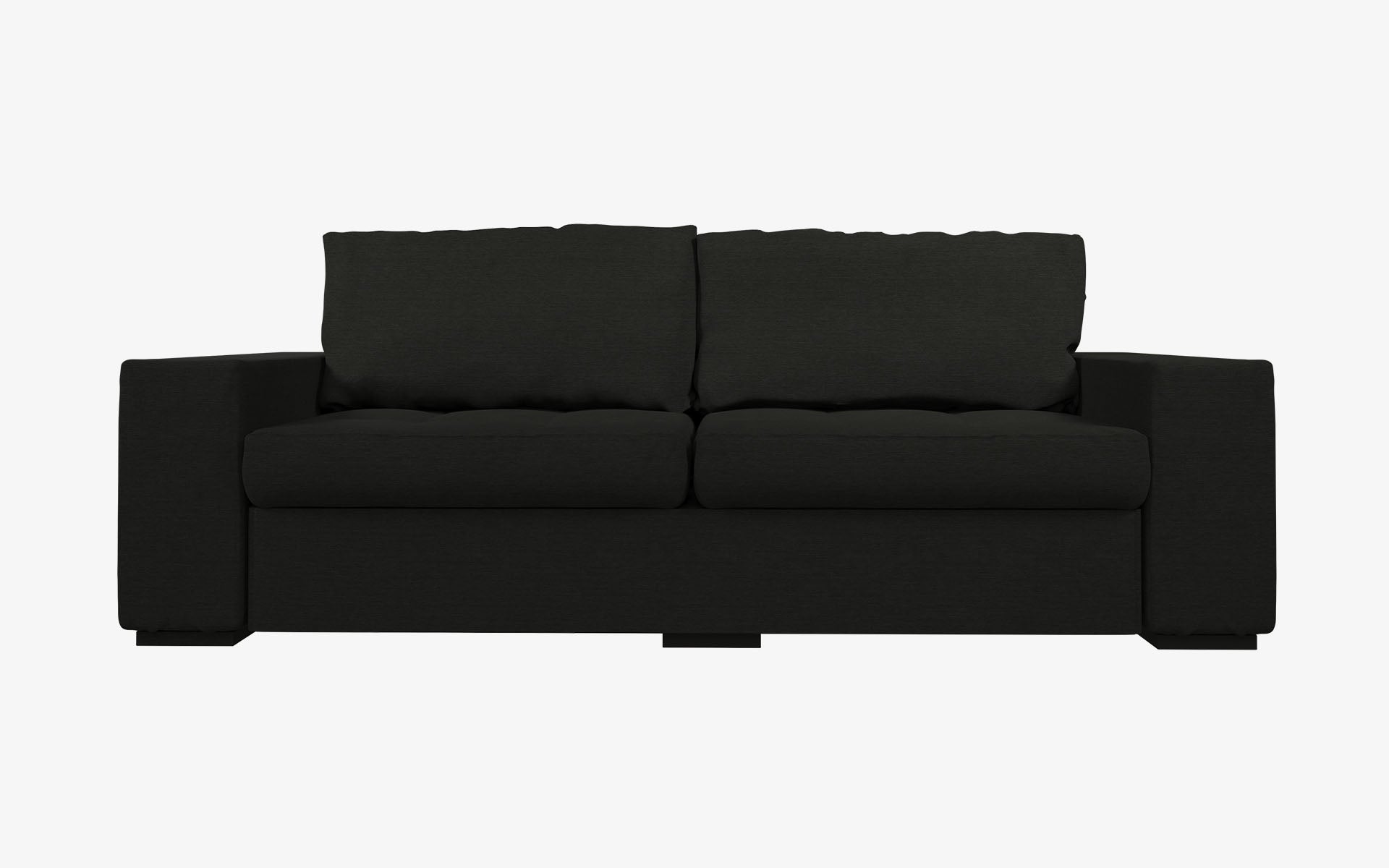 Arthur 2 Seater Sofa Black