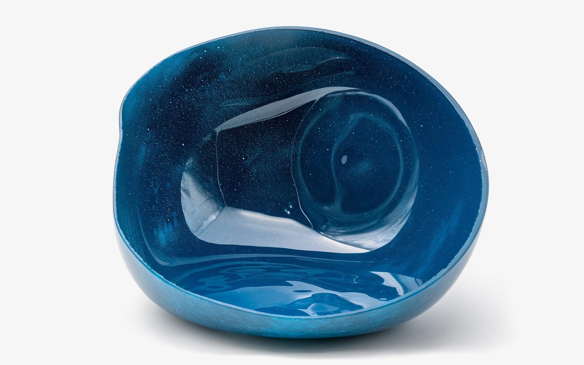 Cobalt Blue Blown Glass Vase No:1 - laguglobal