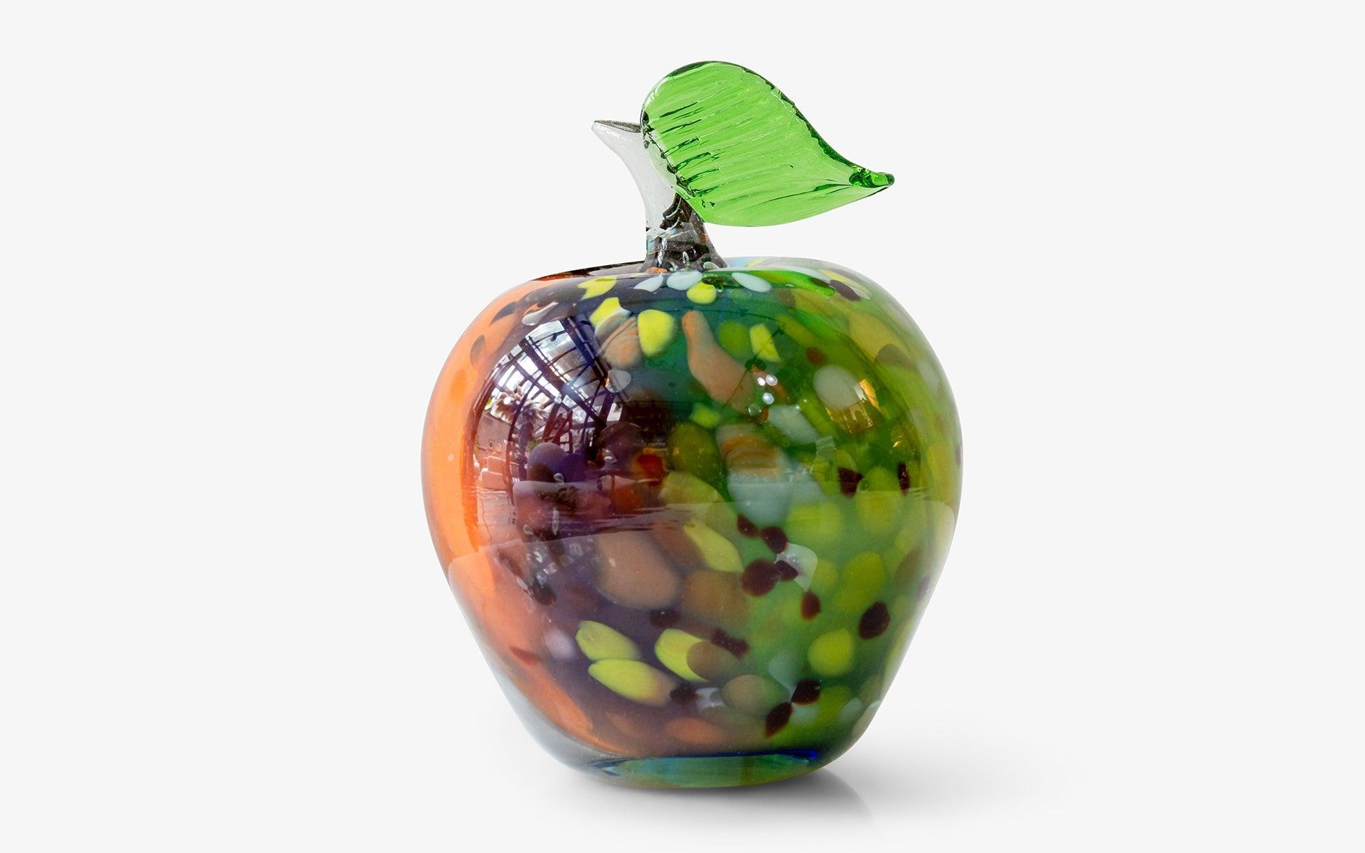 Decorative Multicolored Glass Apple No: 1 - lagu - Decorative Object