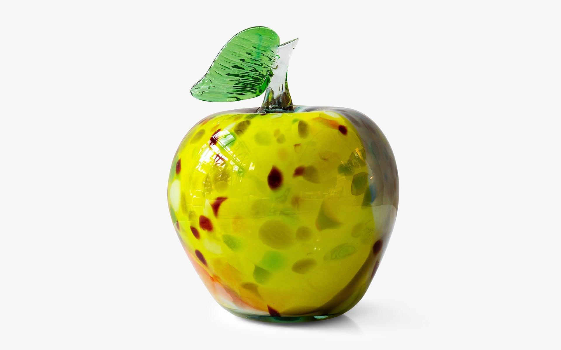 Decorative Multicolored Glass Apple No: 2 - lagu - Decorative Object