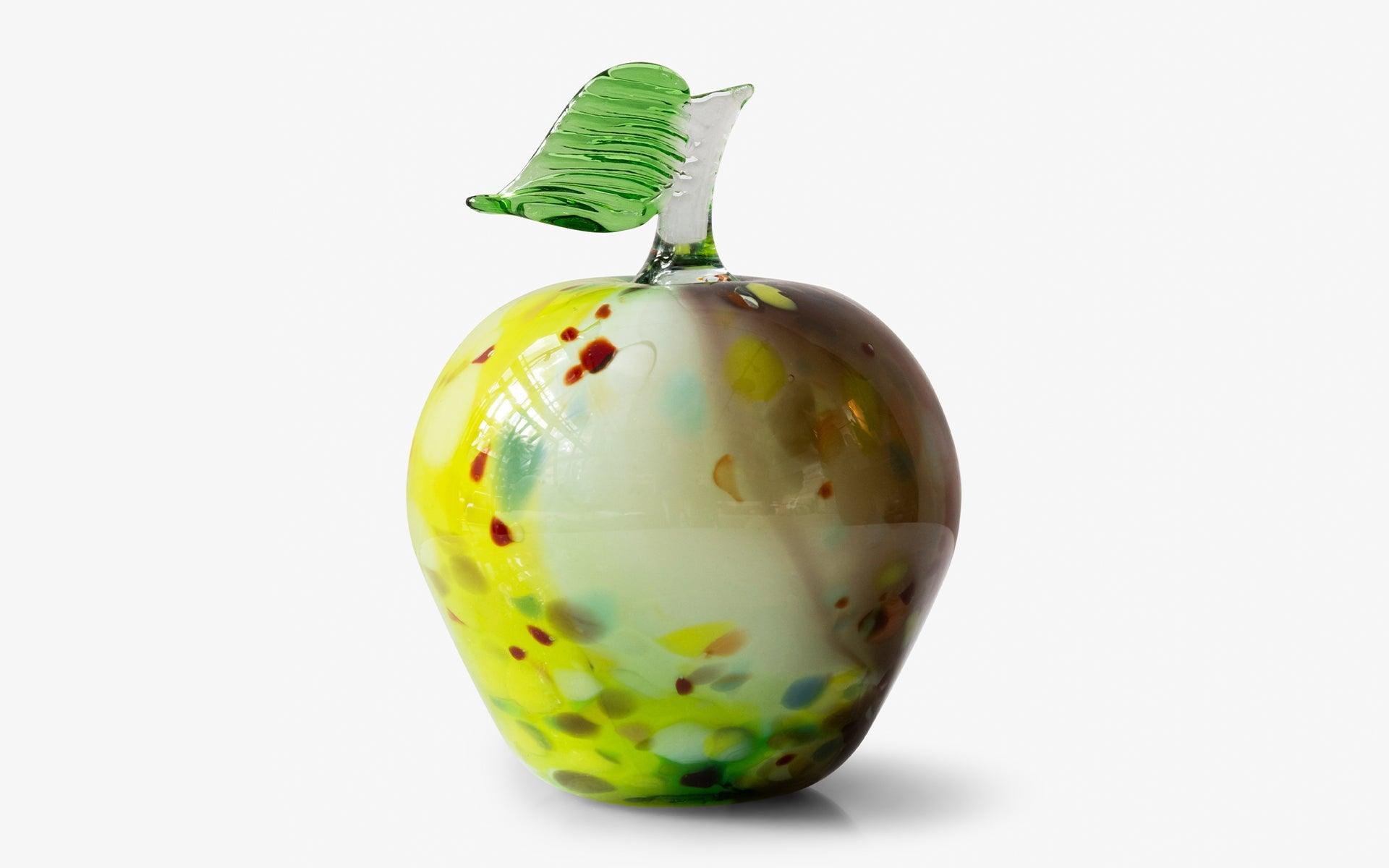 Decorative Multicolored Glass Apple No: 3 - lagu - Decorative Object