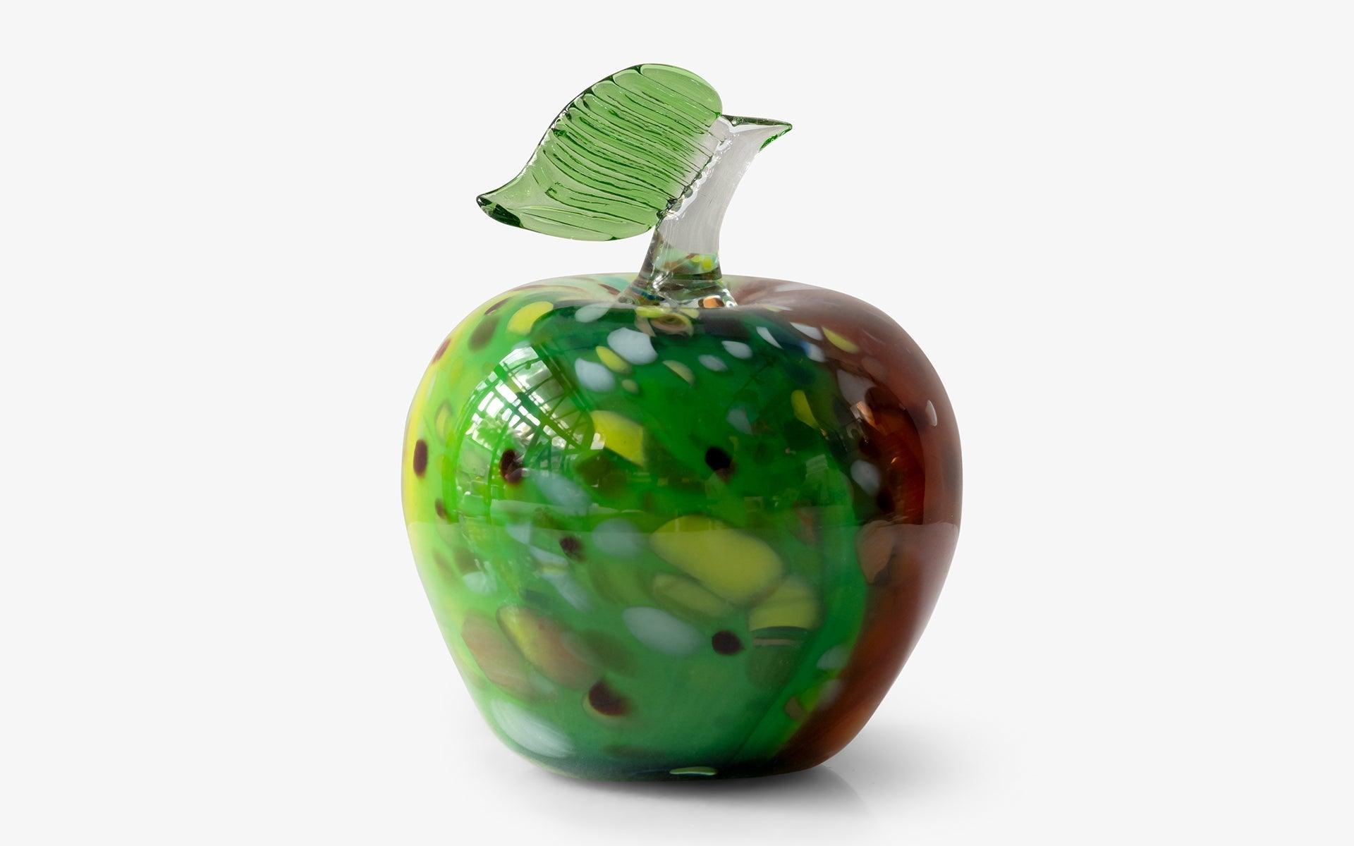 Decorative Multicolored Glass Apple No: 4 - lagu - Decorative Object